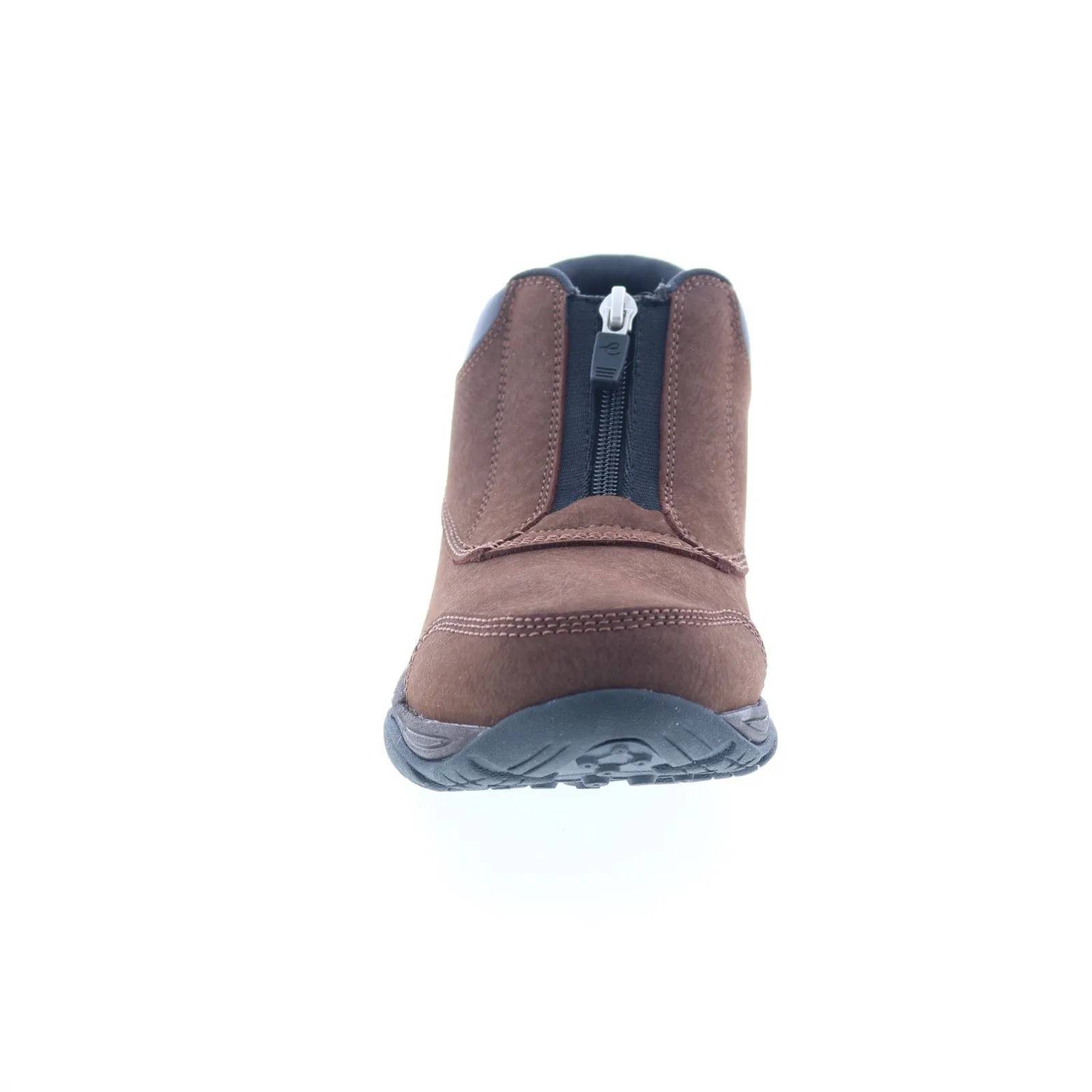 Easy Spirit Enclose SEENCLOSE Womens Brown Extra Wide Ankle & Booties Boots Cushion Build Classic Appearance