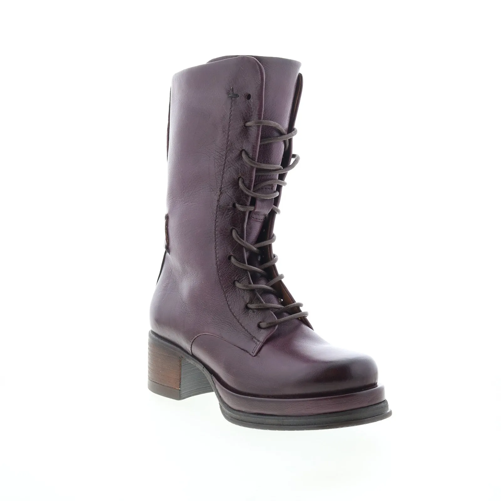 Long Lasting Easy Layer A.S. 98 Caden Womens Burgundy Leather Lace Up Casual Dress Boots