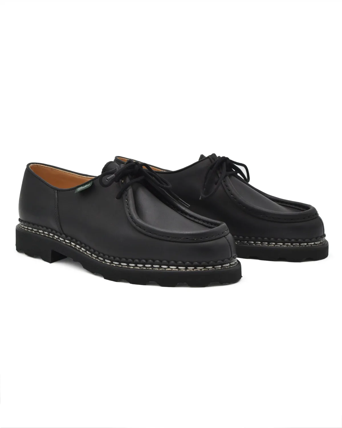 Bounce Edge velcro Paraboot Michael Black Derby (Men's)
