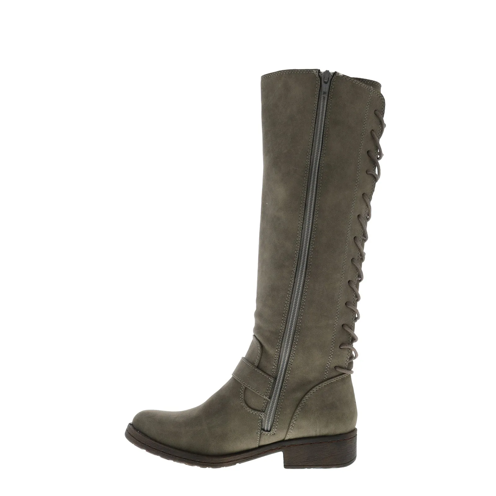 Eurosoft by Sofft Selden ES0007360 Womens Gray Suede Zipper Knee High Boots Resistant Layer Protective Comfort