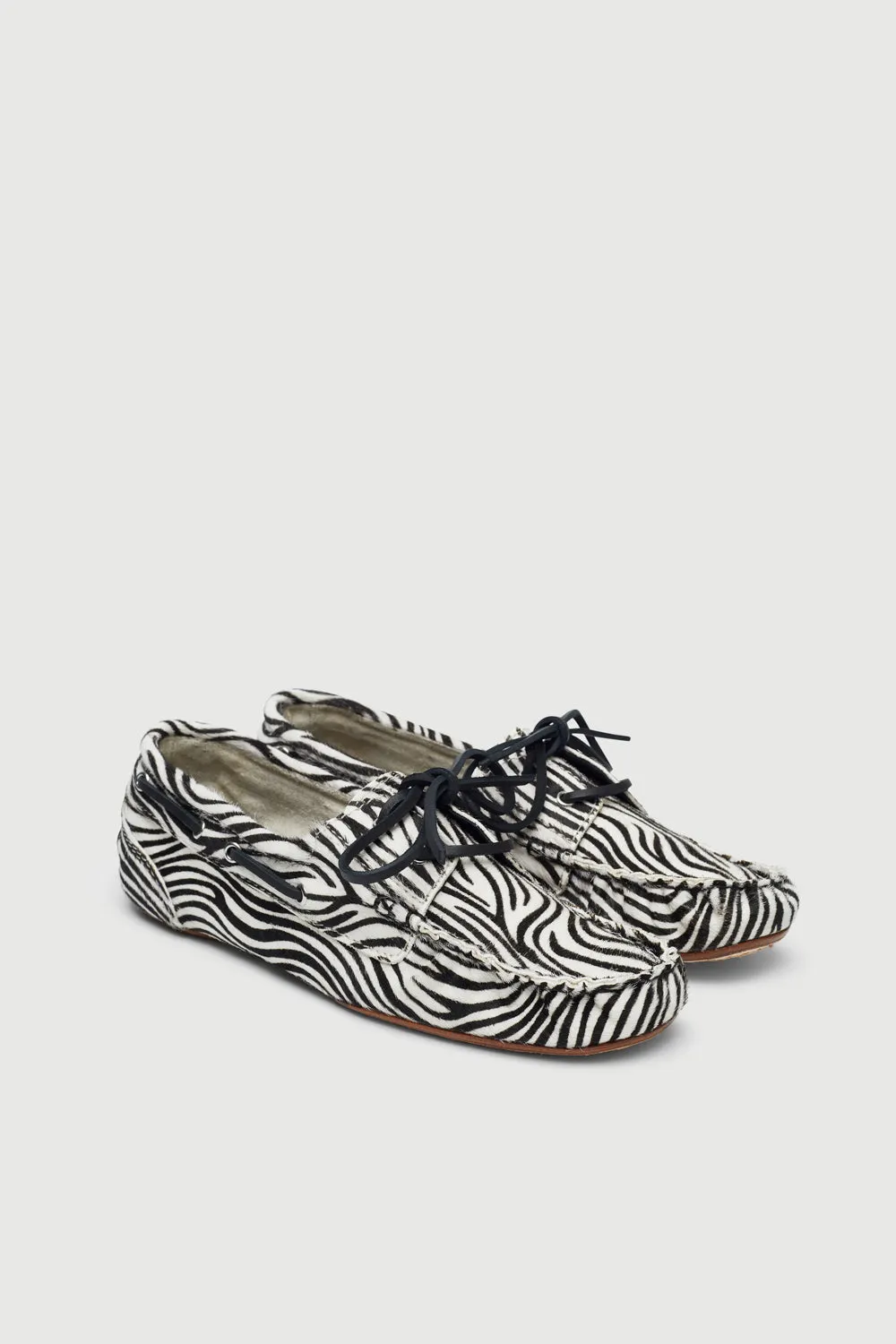 Ivy loafers in Zebra print Calf Hair City Event Smart Look