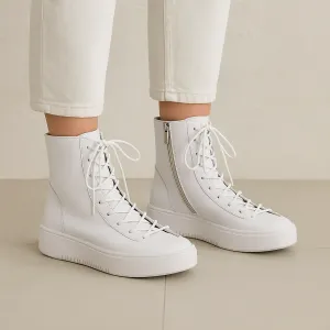 DJANGO & JULIETTE LAINEE WHITE Earth Tones Modern Cut