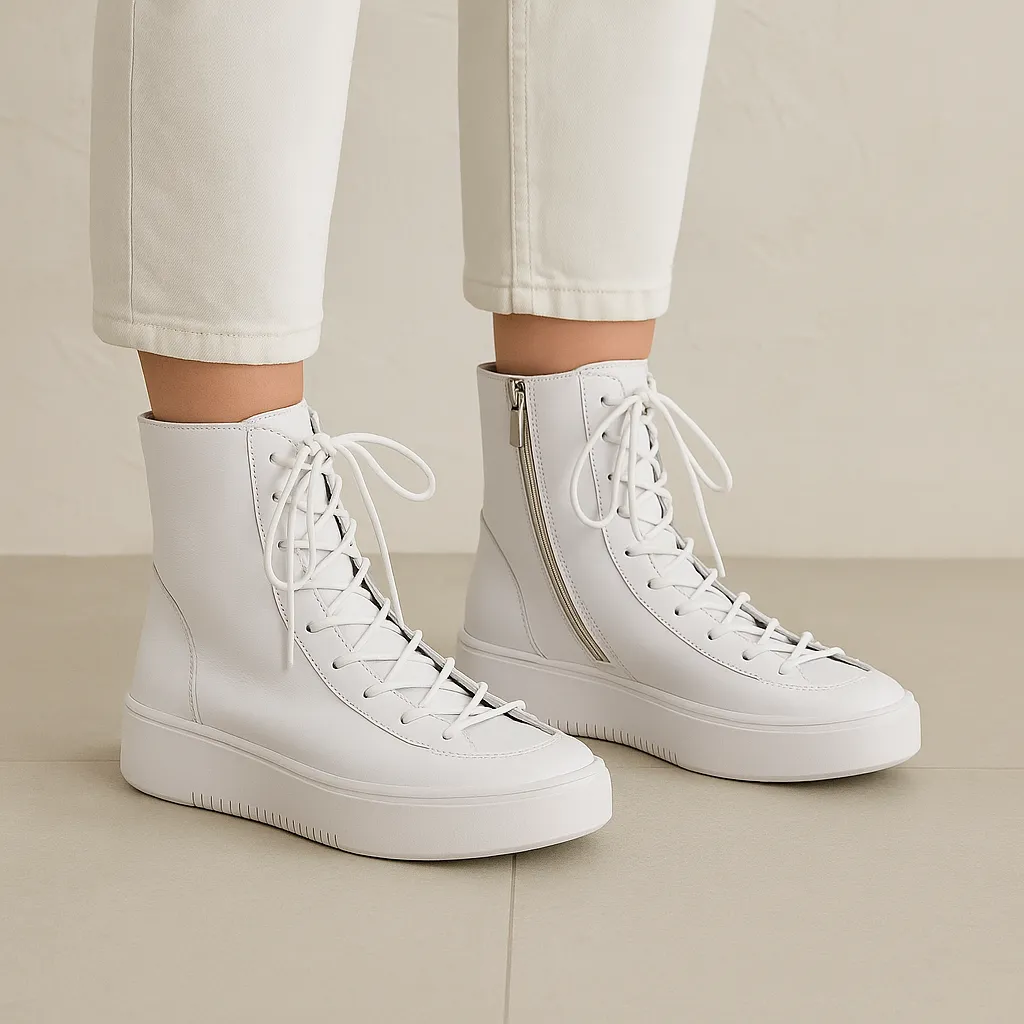 DJANGO & JULIETTE LAINEE WHITE Earth Tones Modern Cut