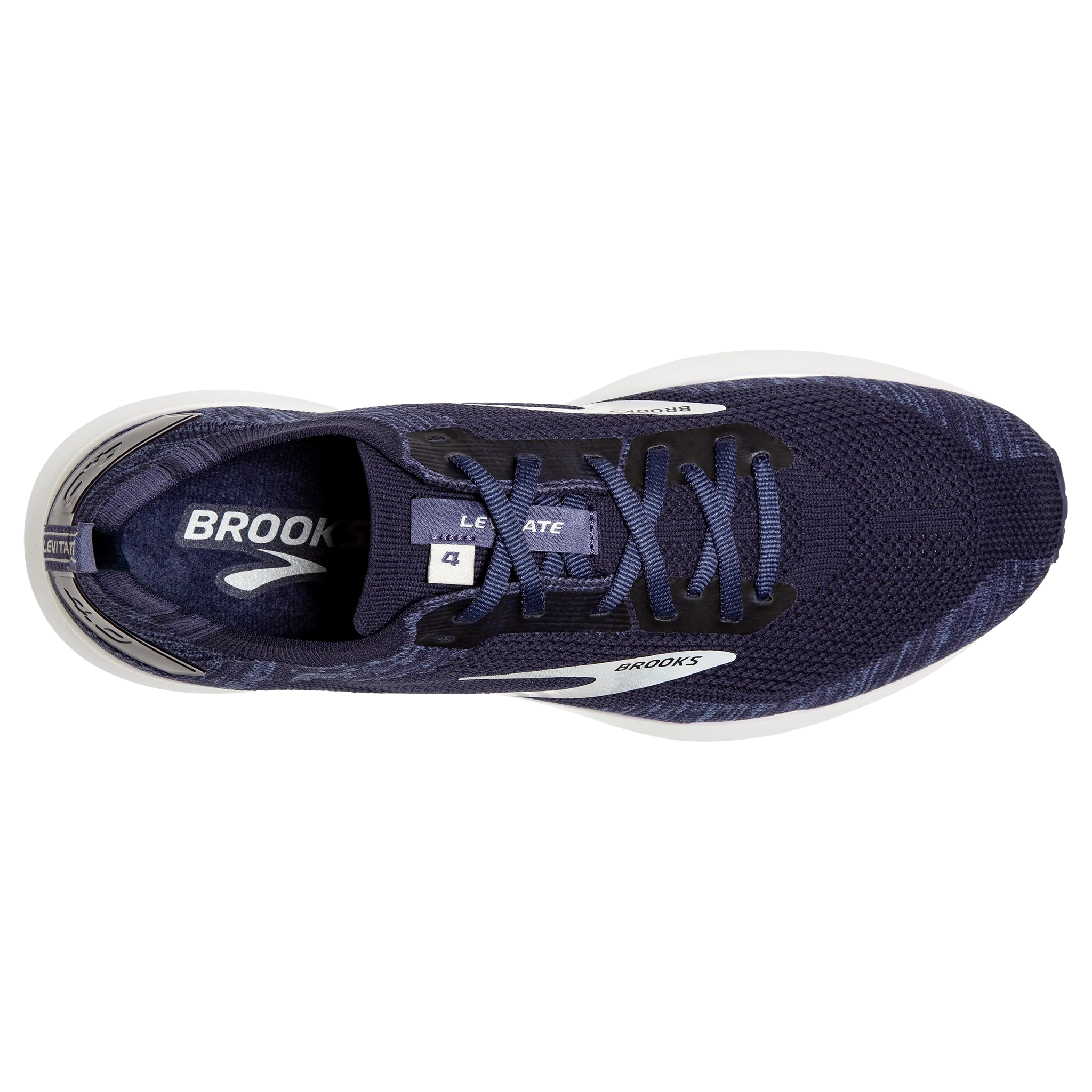Men's Levitate 4 running in a plastic bridge area shoes