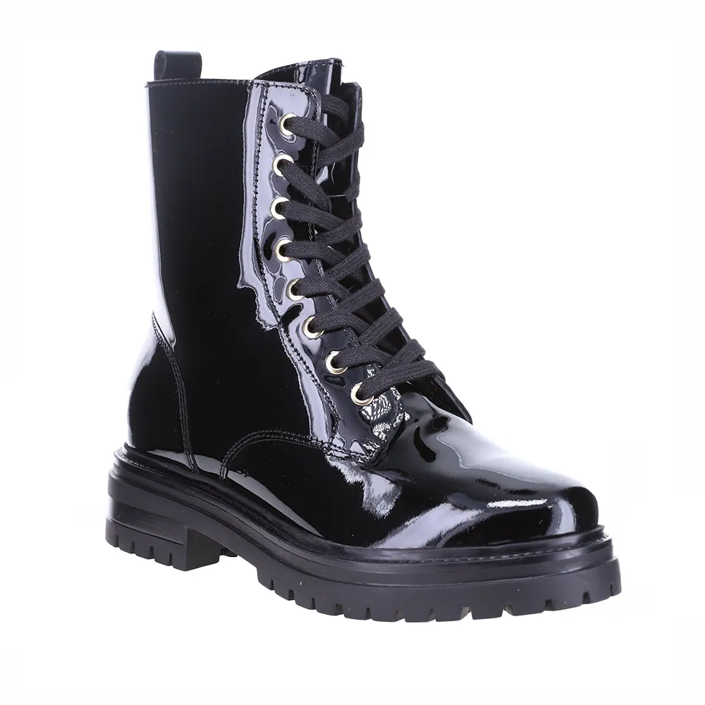 LE SANSA COOLIE BLACK PATENT Flexible Design