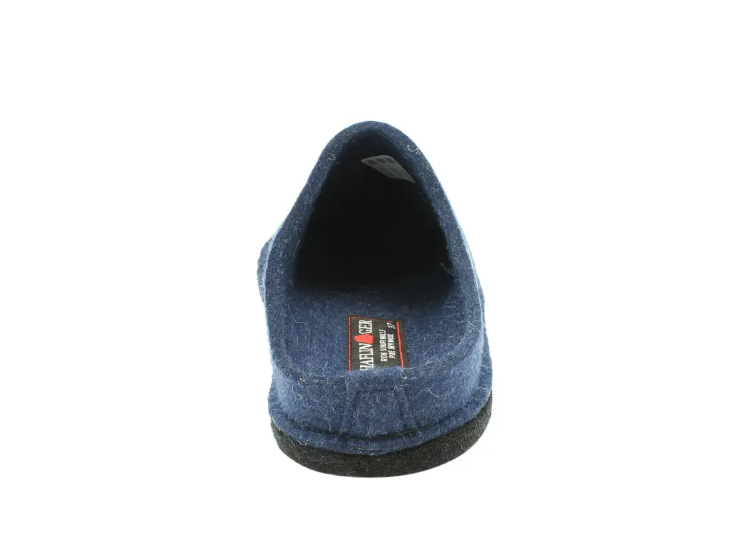 Haflinger Slippers Flair Soft Jeans Durable Fit Breathable mesh