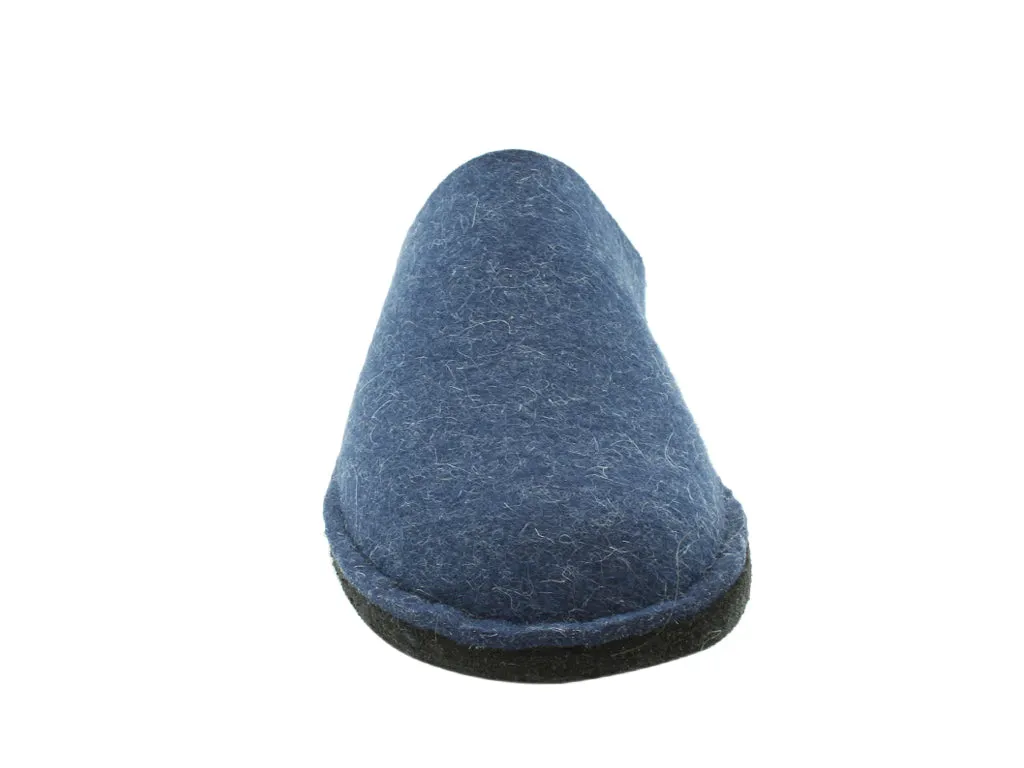 Haflinger Slippers Flair Soft Jeans Travel Slip Easy Setup