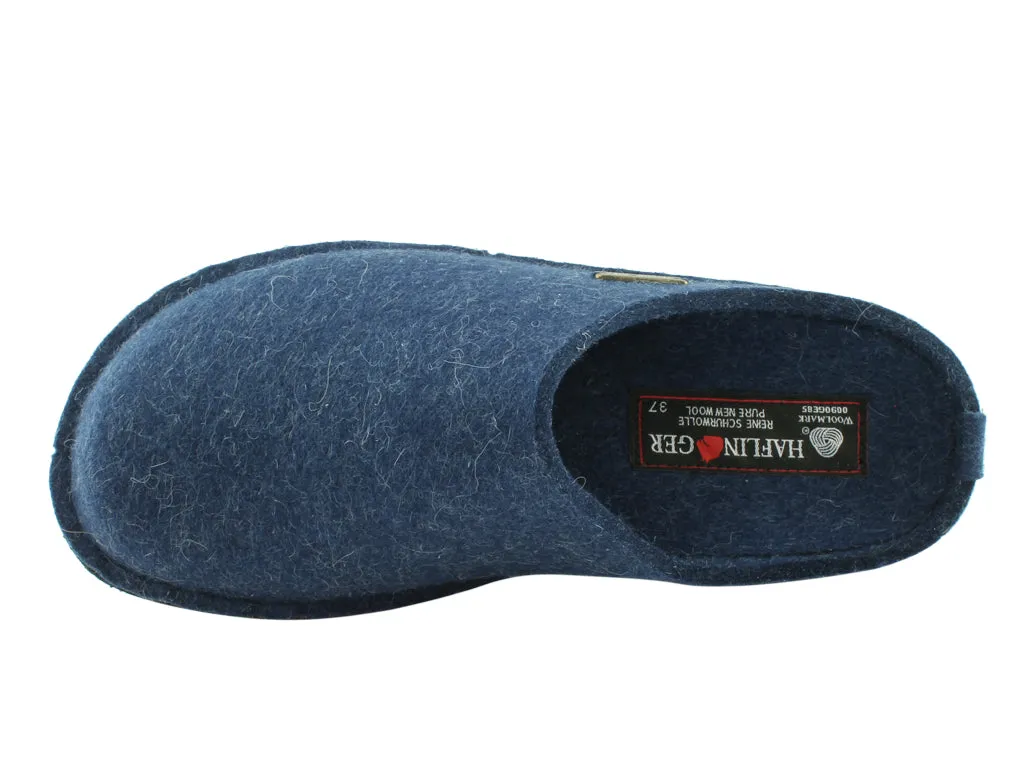 Beach Walking Haflinger Slippers Flair Soft Jeans