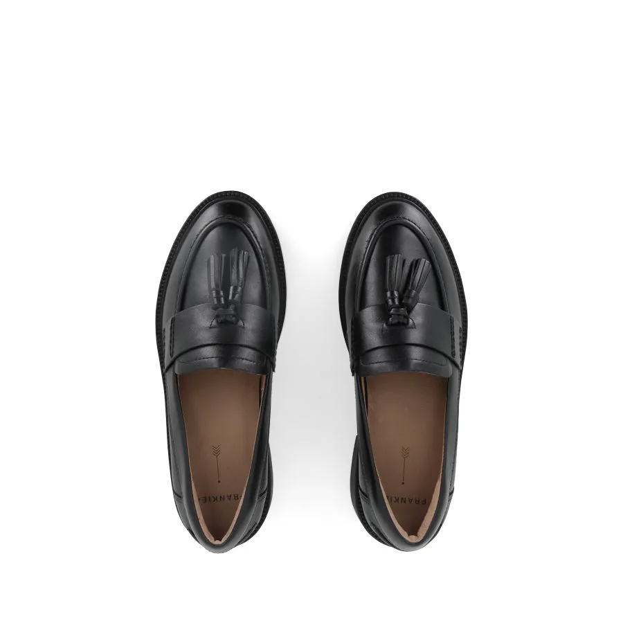beginner - style most complex OCTAVIA - BLACK LEATHER