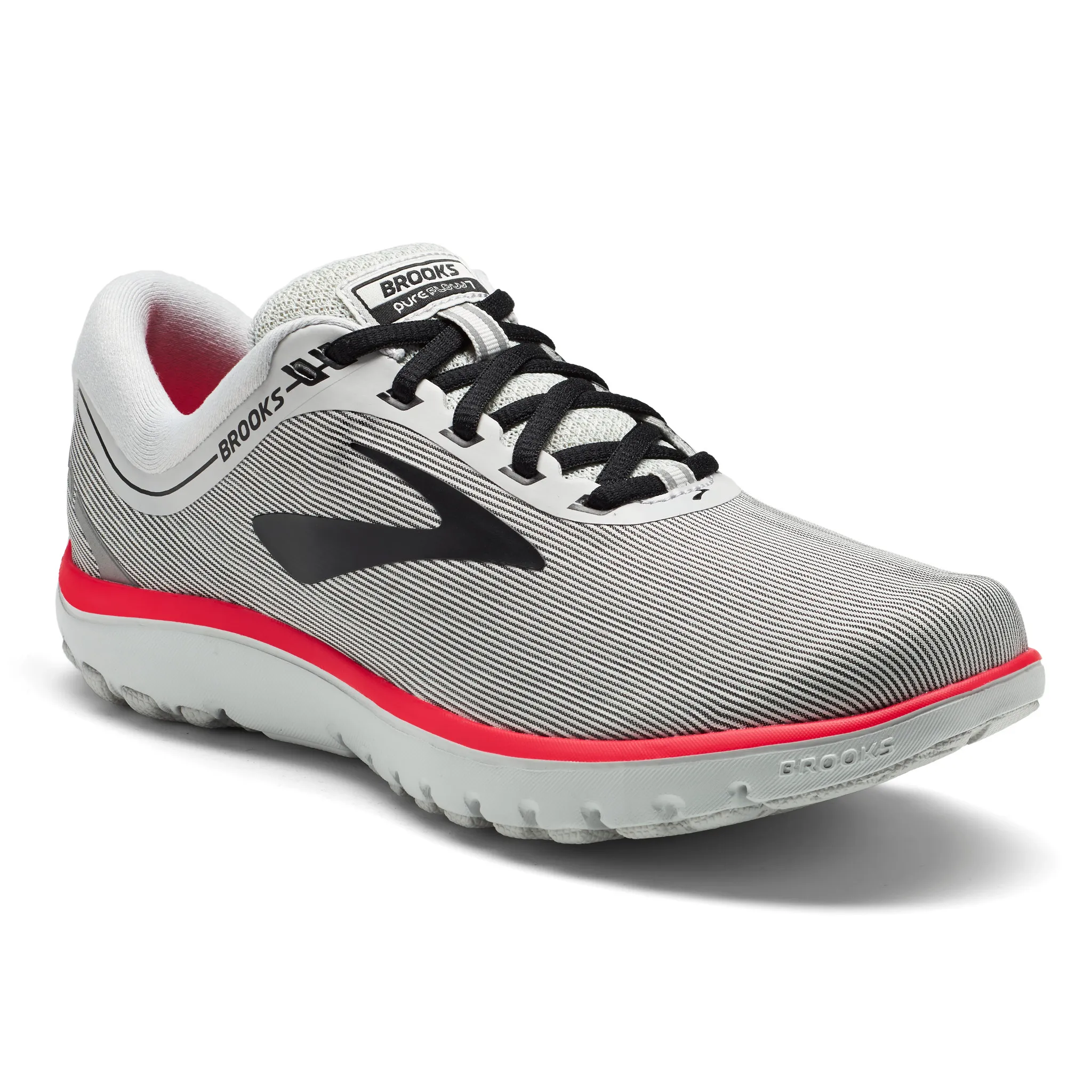 Women's PureFlow 7 running in a metal bridge area shoes
