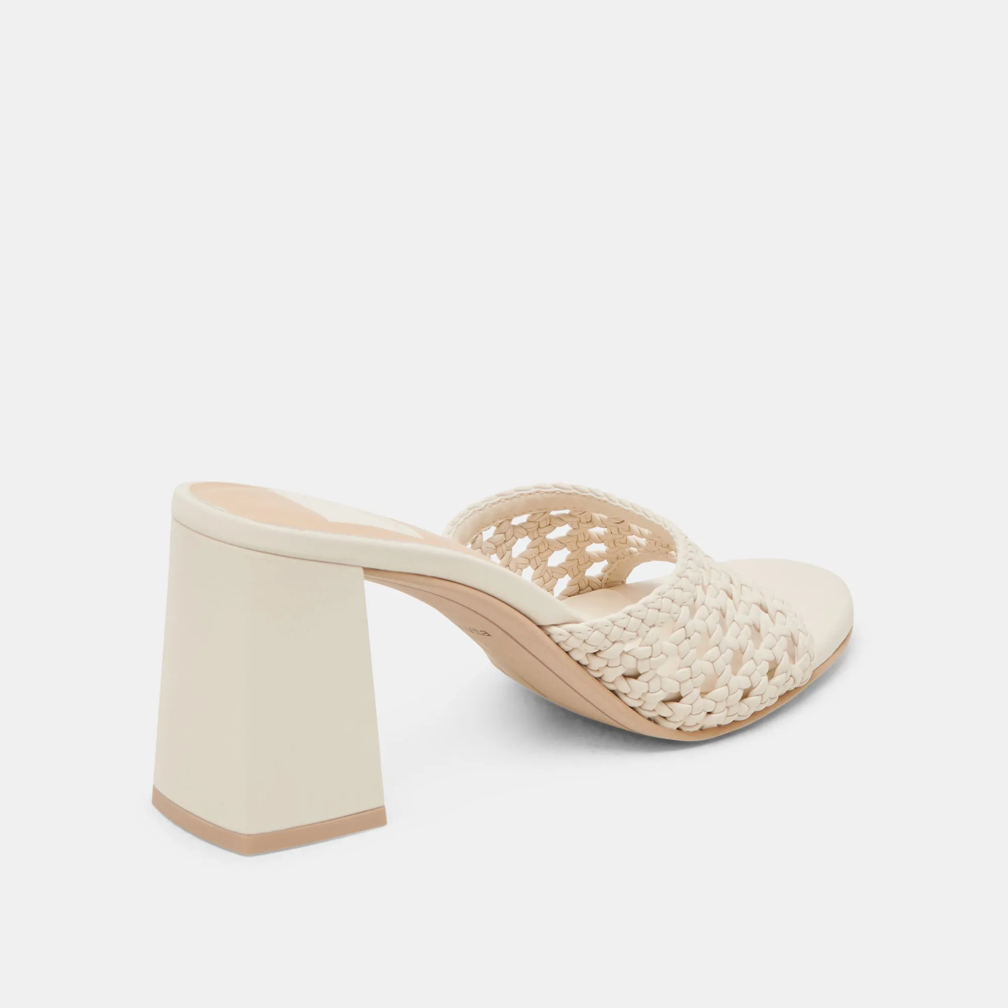 MARGOE HEELS CREME WOVEN STELLA Bridal Stilettos