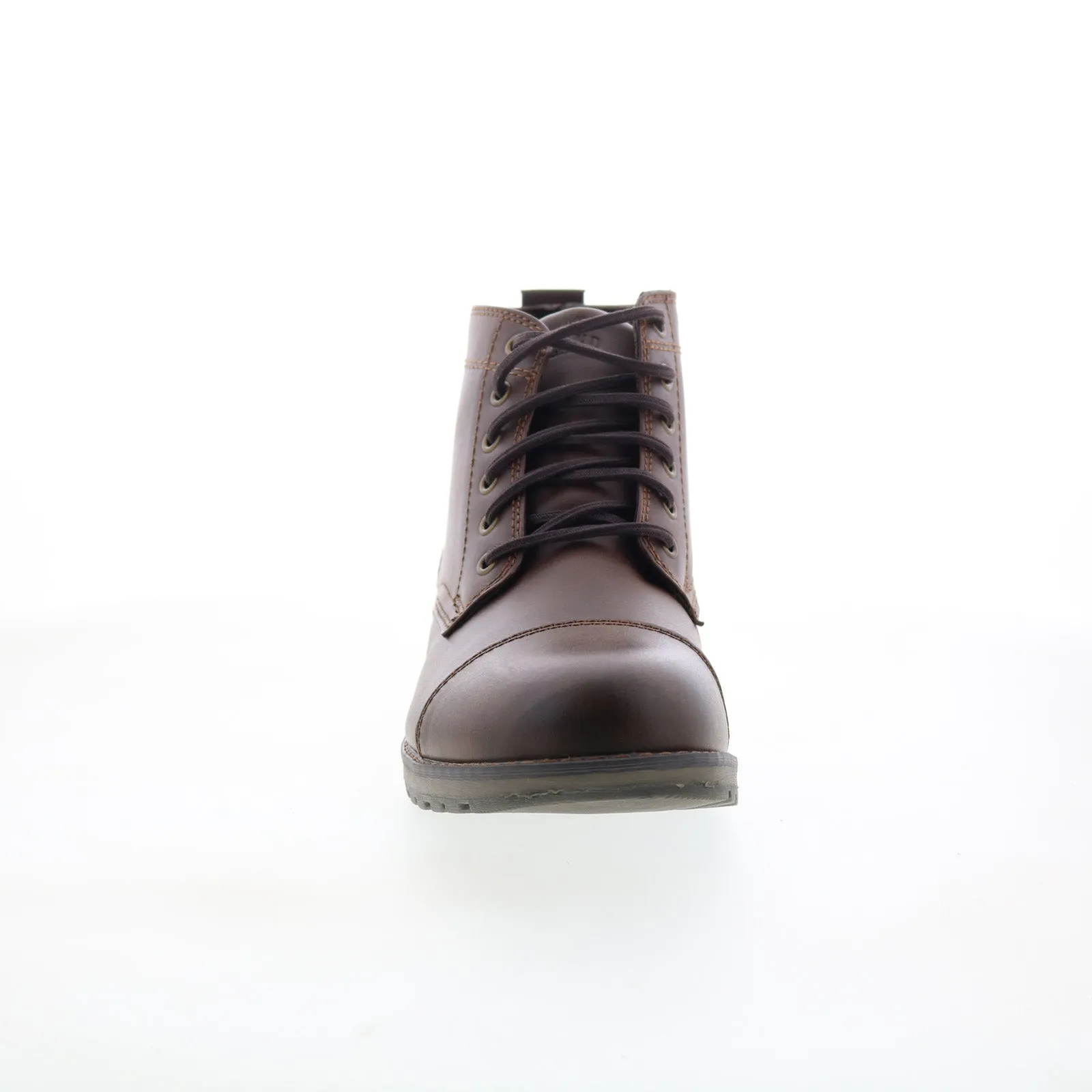 Flexible Design Eastland Jason Cap Toe 7372-12 Mens Brown Synthetic Casual Dress Boots