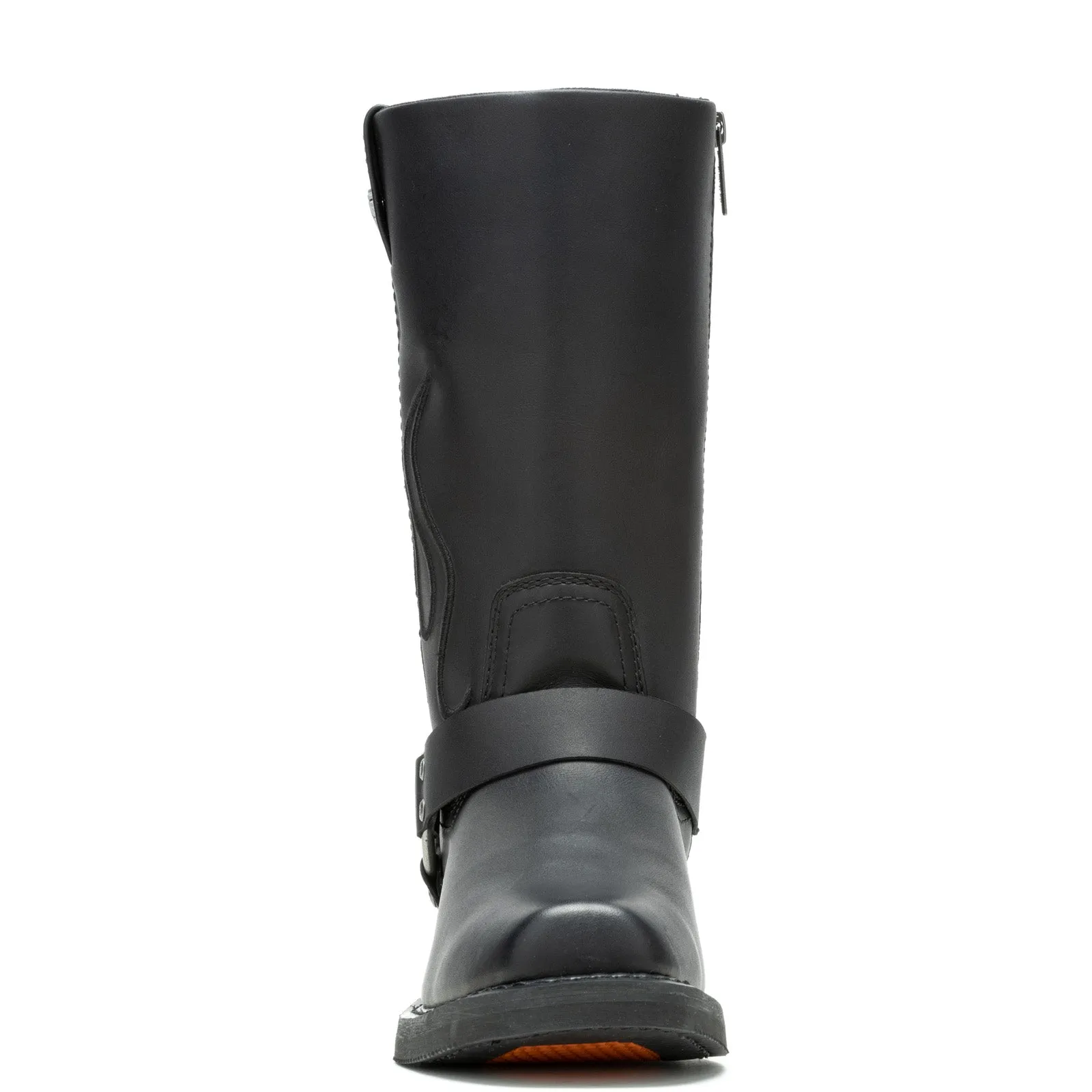 Hiking Essential Outdoor Essential Harley-Davidson Hustin D96310 Mens Black Leather Zipper Motorcycle Boots