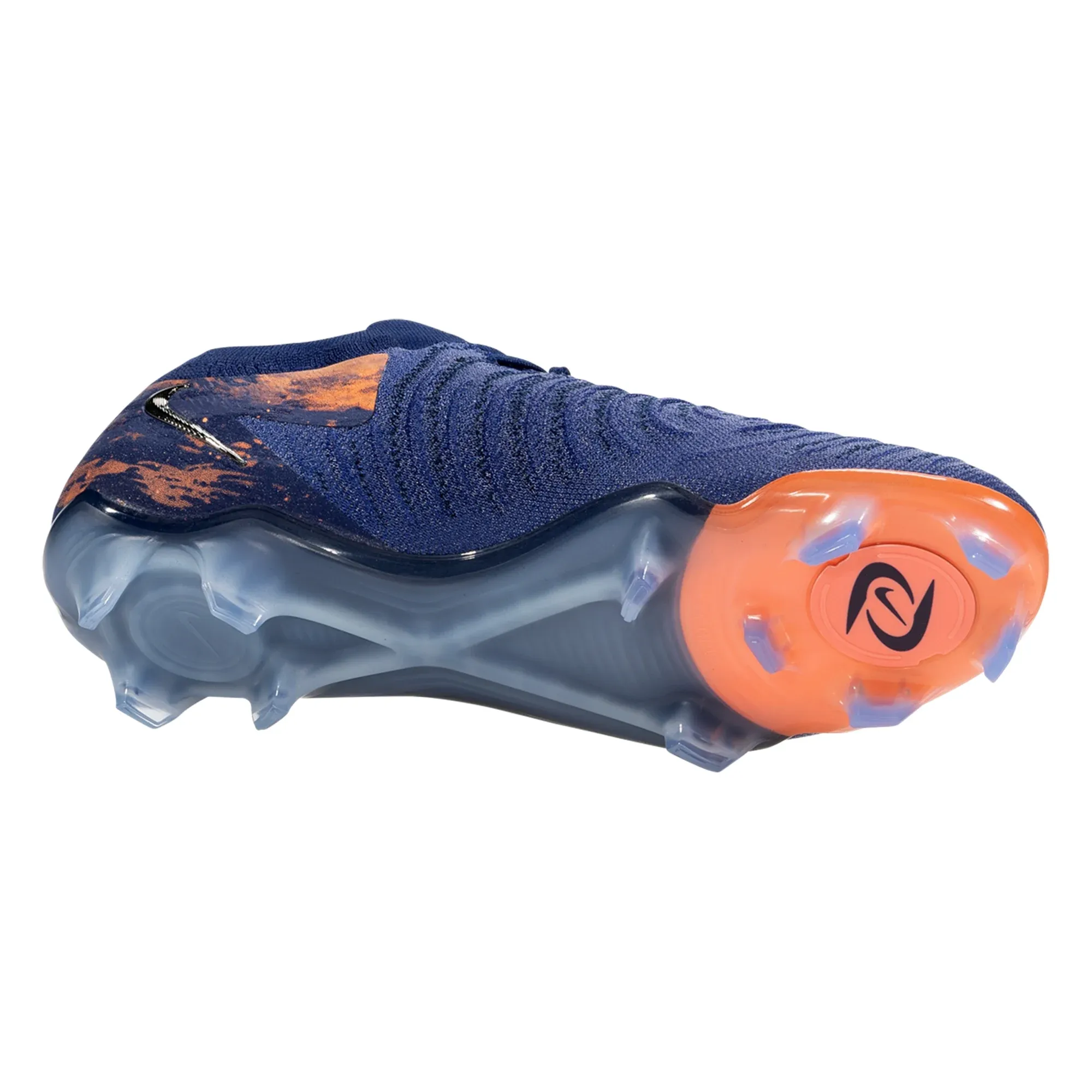 Target Lock ground grip Nike Phantom GX II Elite Erling Haaland FG Soccer Cleats (Blue Void/Chrome)