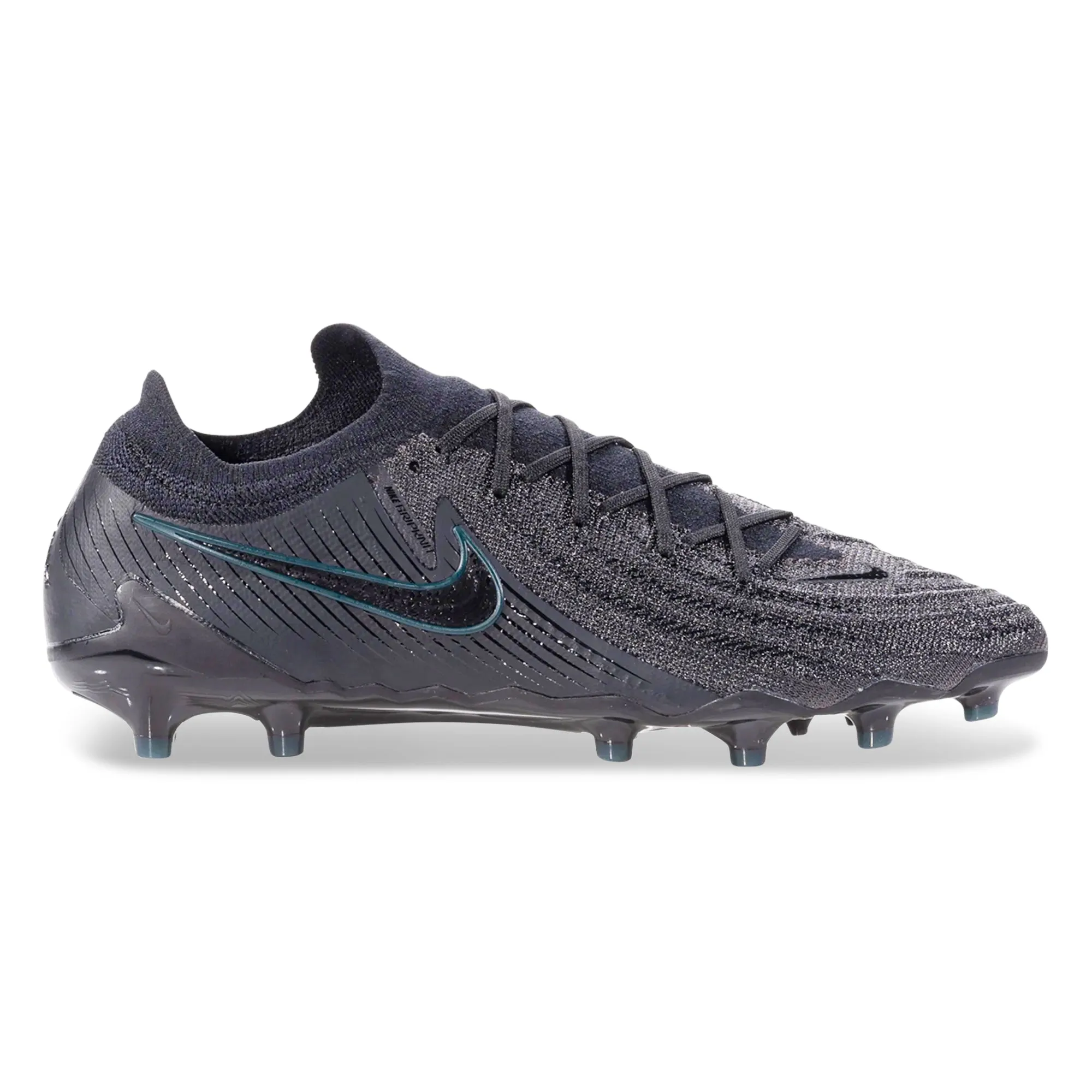 Explosive Speed Nike Phantom GX II Elite FG Soccer Cleats (Black/Deep Jungle)