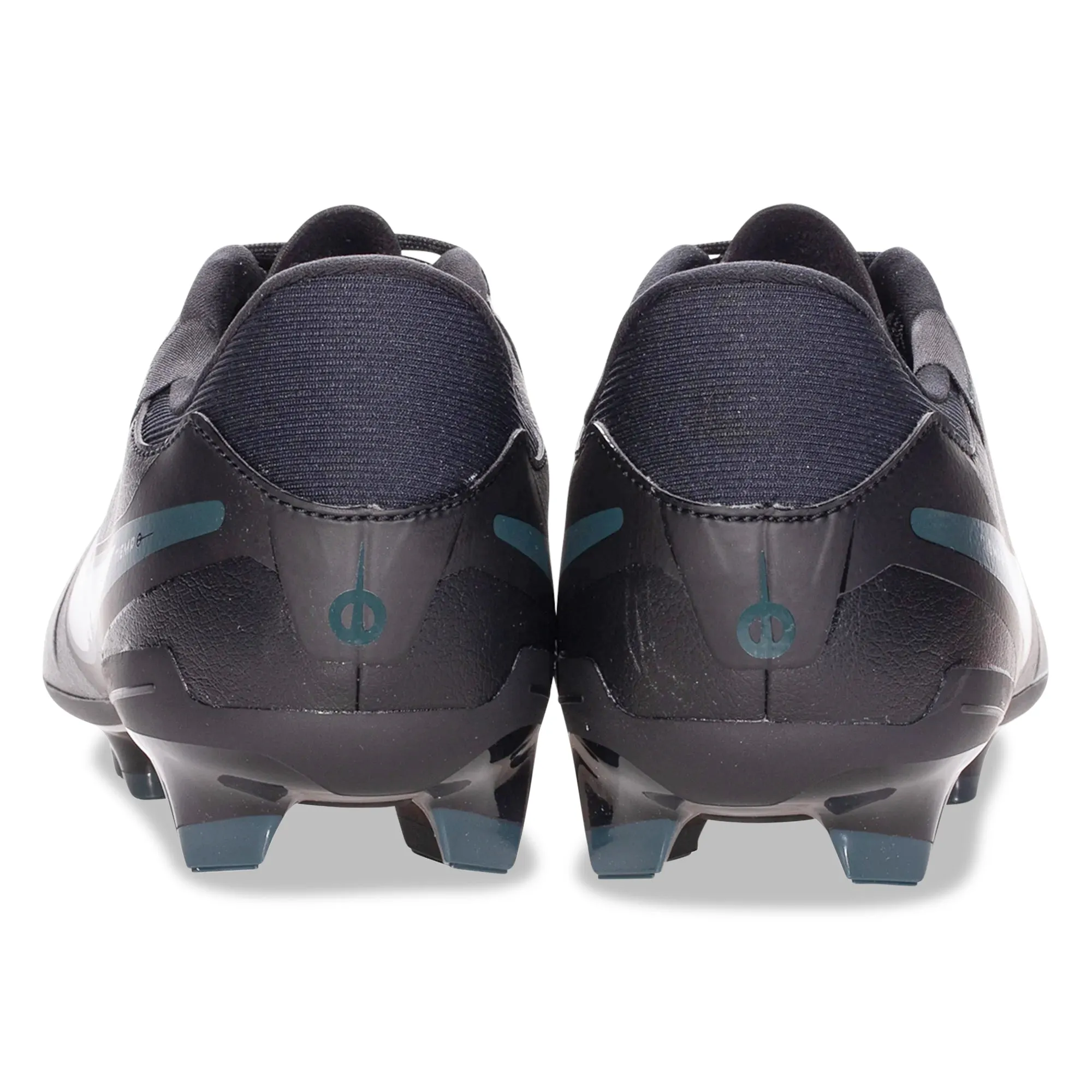 Flexible Plate Lock Laces Nike Legend 10 Academy FG/MG Soccer Cleats (Black/Deep-Jungle)