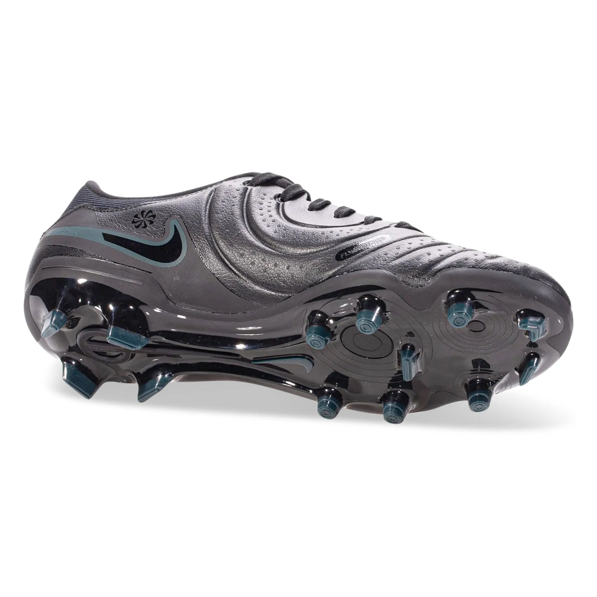 Endurance Play Nike Legend 10 Academy FG/MG Soccer Cleats (Black/Deep-Jungle)