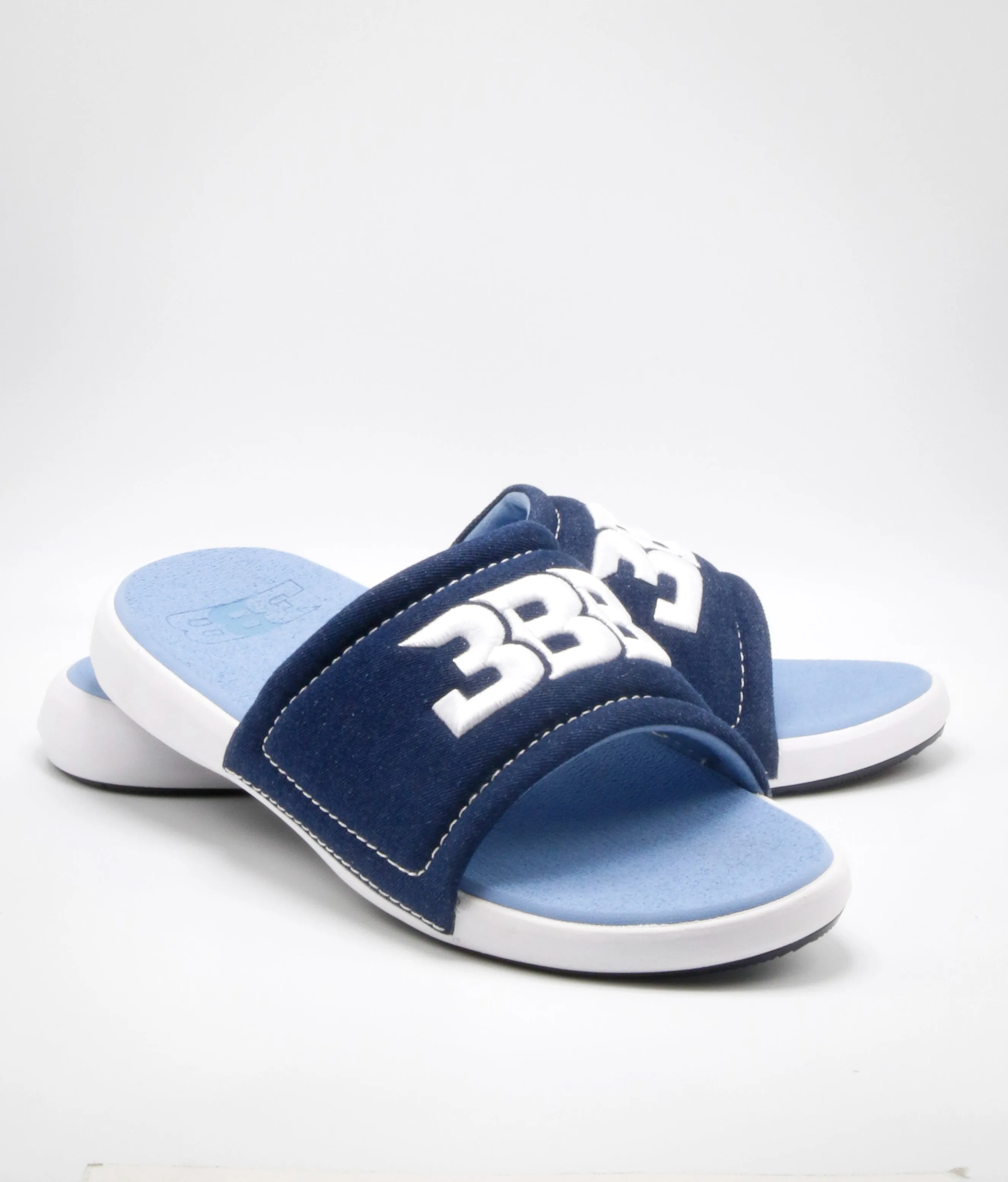 Quick Step Shoes Light Fit Sandals BBB Denim Slides