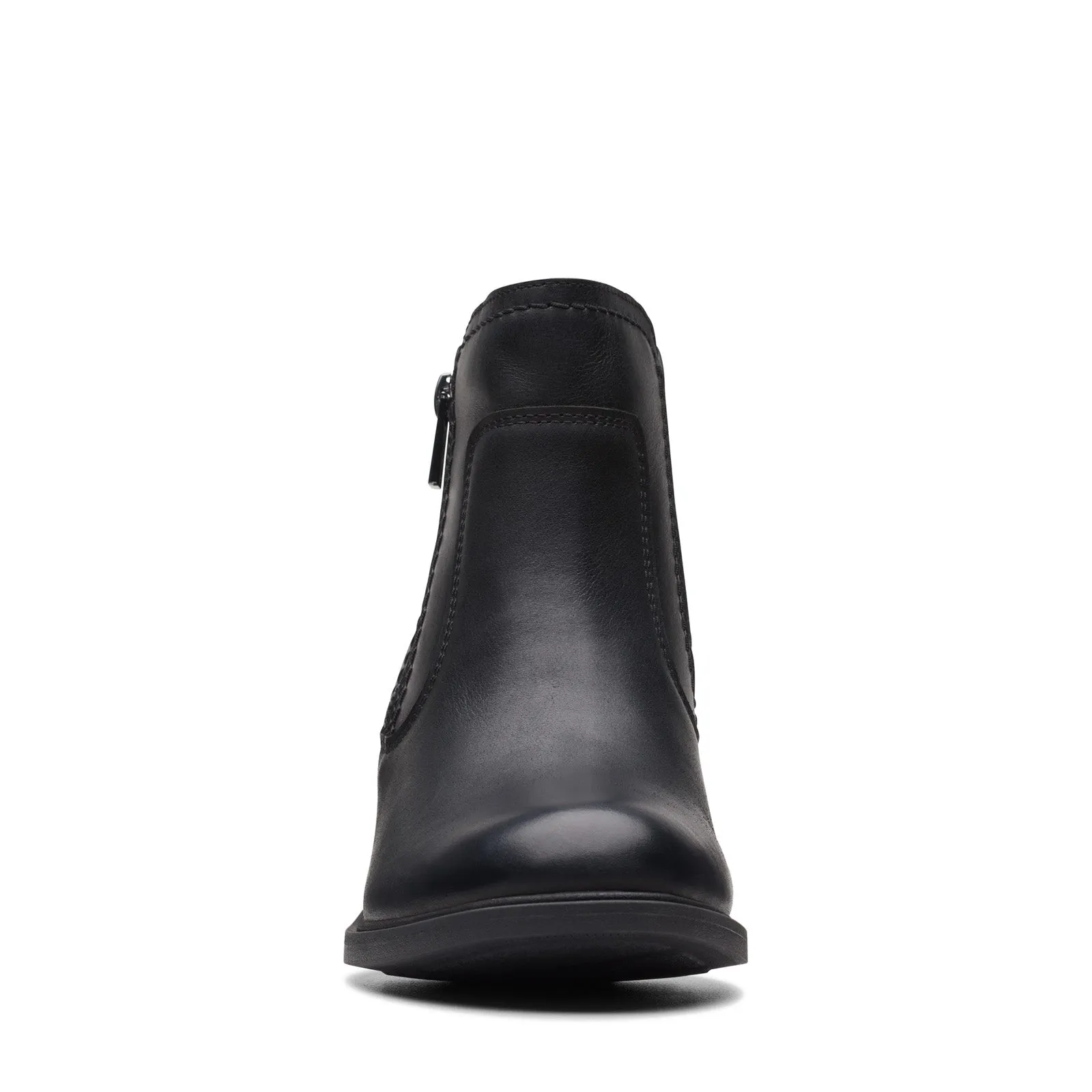 Clarks Neva Zip Waterproof 26175199 Womens Black Ankle & Booties Boots Outdoor Chore
