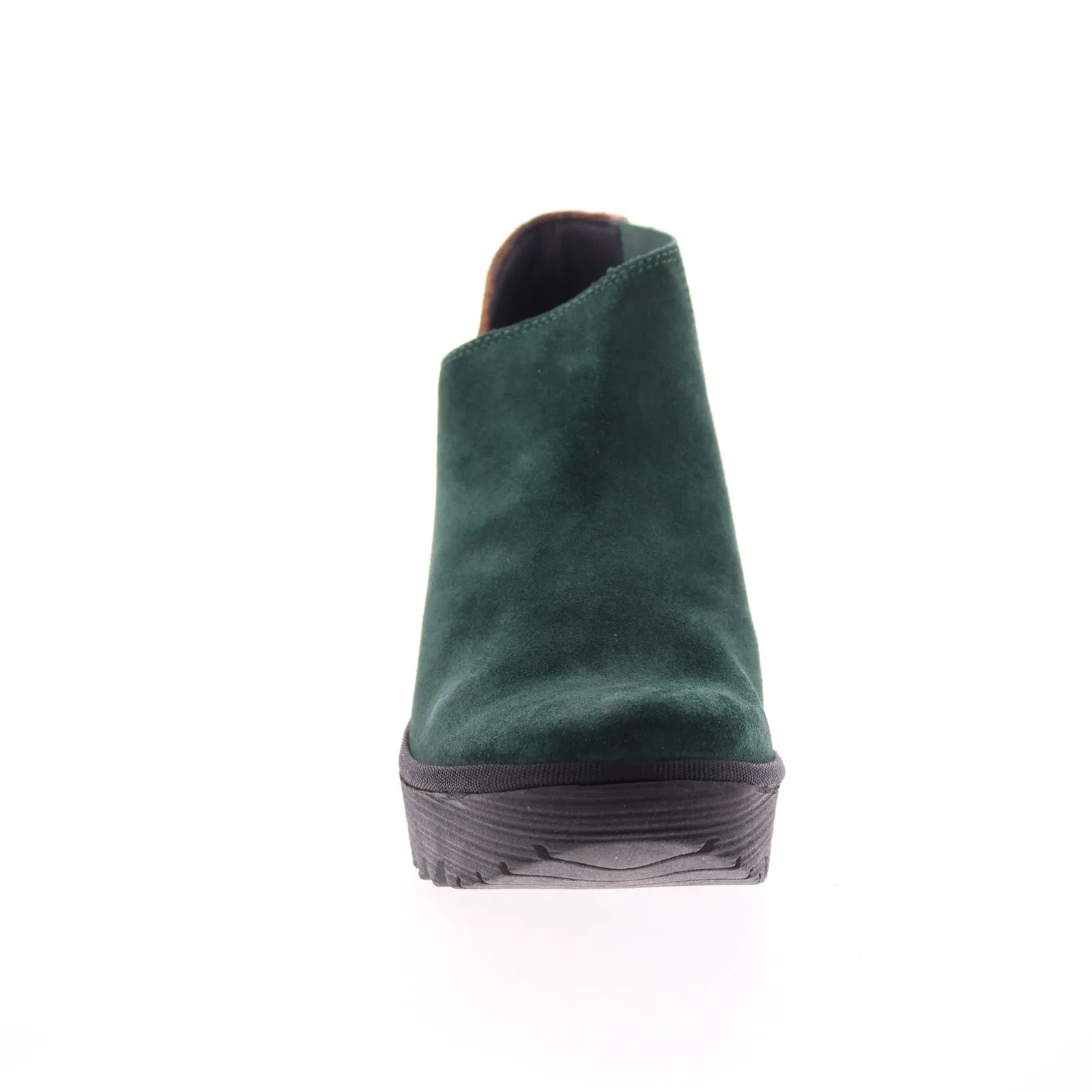 Tactical Gear Fly London Yego YEGO400FLY-005 Womens Green Suede Ankle & Booties Boots