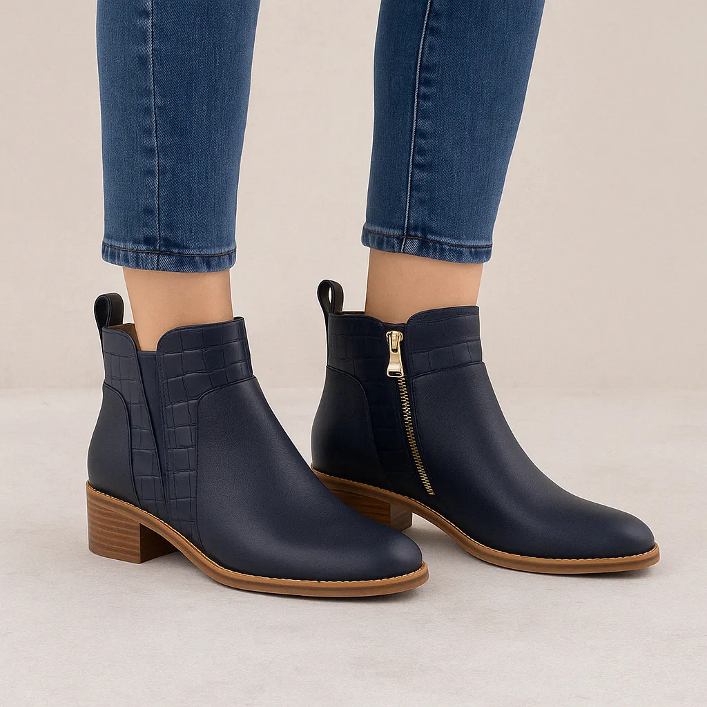 sweat-wicking Comfortable Arch HUSH PUPPIES AIRES MIDNIGHT