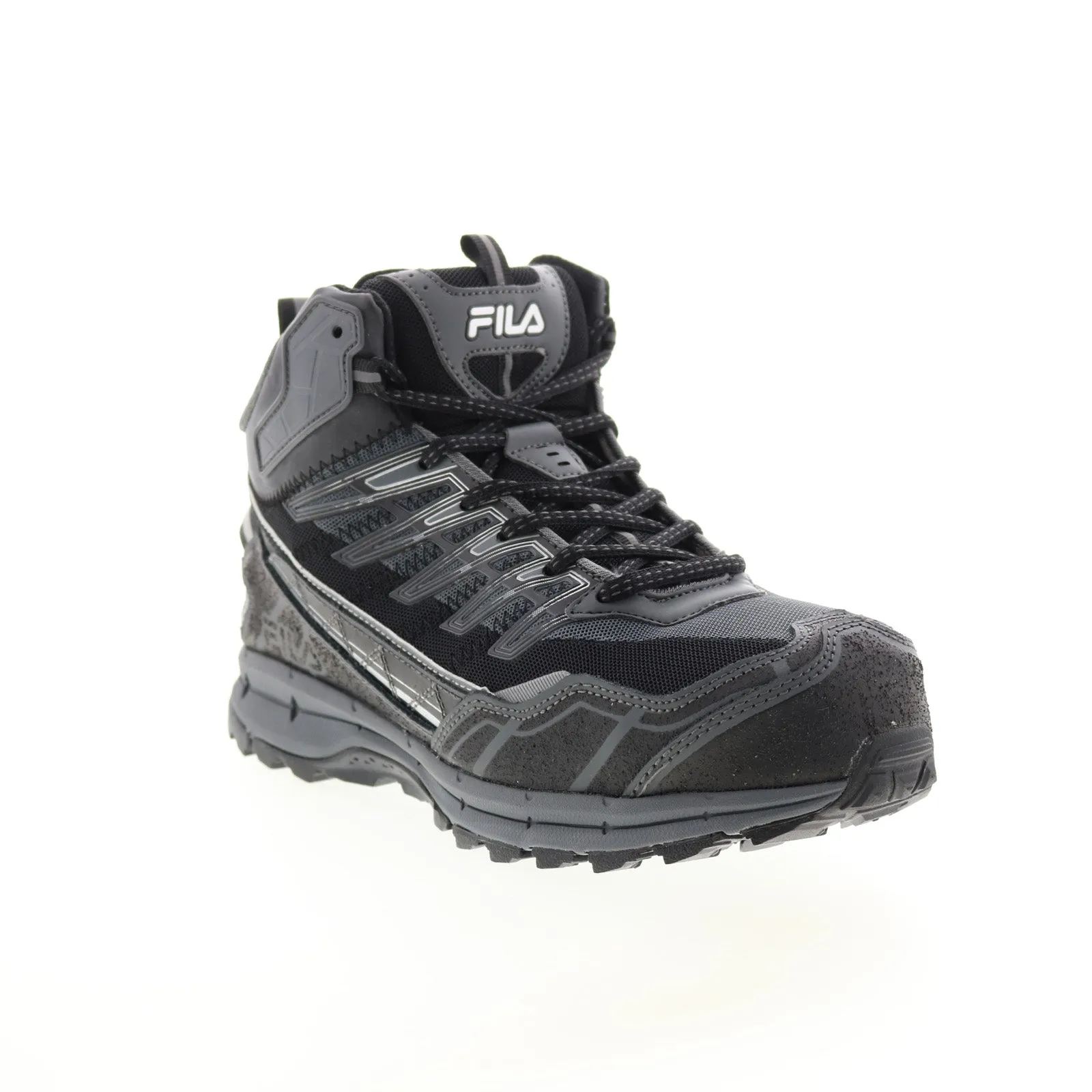 Fila Hail Storm 3 Mid Composite Toe 1JM00121-060 Mens Gray Work Boots Comfort And Durability Quick Access