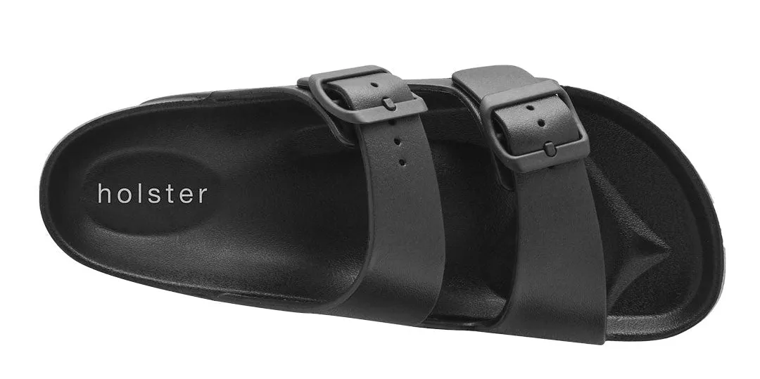 HOLSTER SUNDREAMER BLACK Slide On On-The-Go Footwear