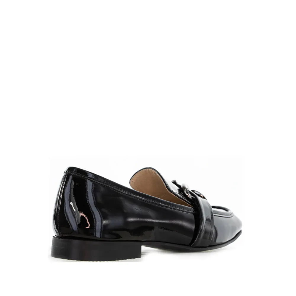 Versatile Casual Shoes Goodyear Welted MILA RAINE MAJOR BLACK PATENT