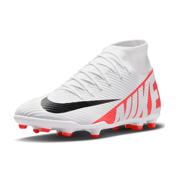 Nike Zoom Superfly 9 Club FG/MG Soccer Cleats (Bright Crimson/White-Black) Strike Zone Shock Absorb
