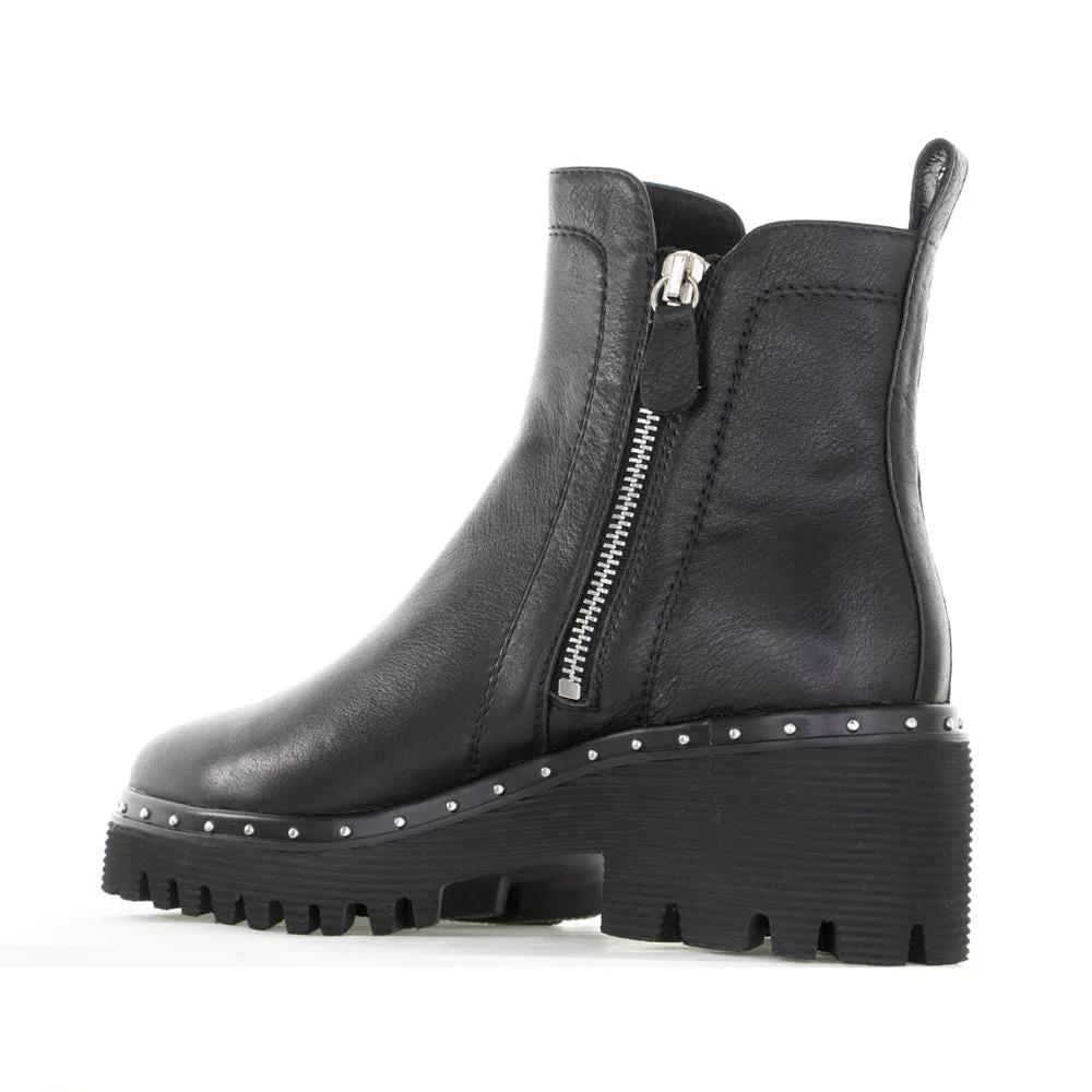 Soft Sole Work Ready DJANGO & JULIETTE OSPOTT BLACK SILVER
