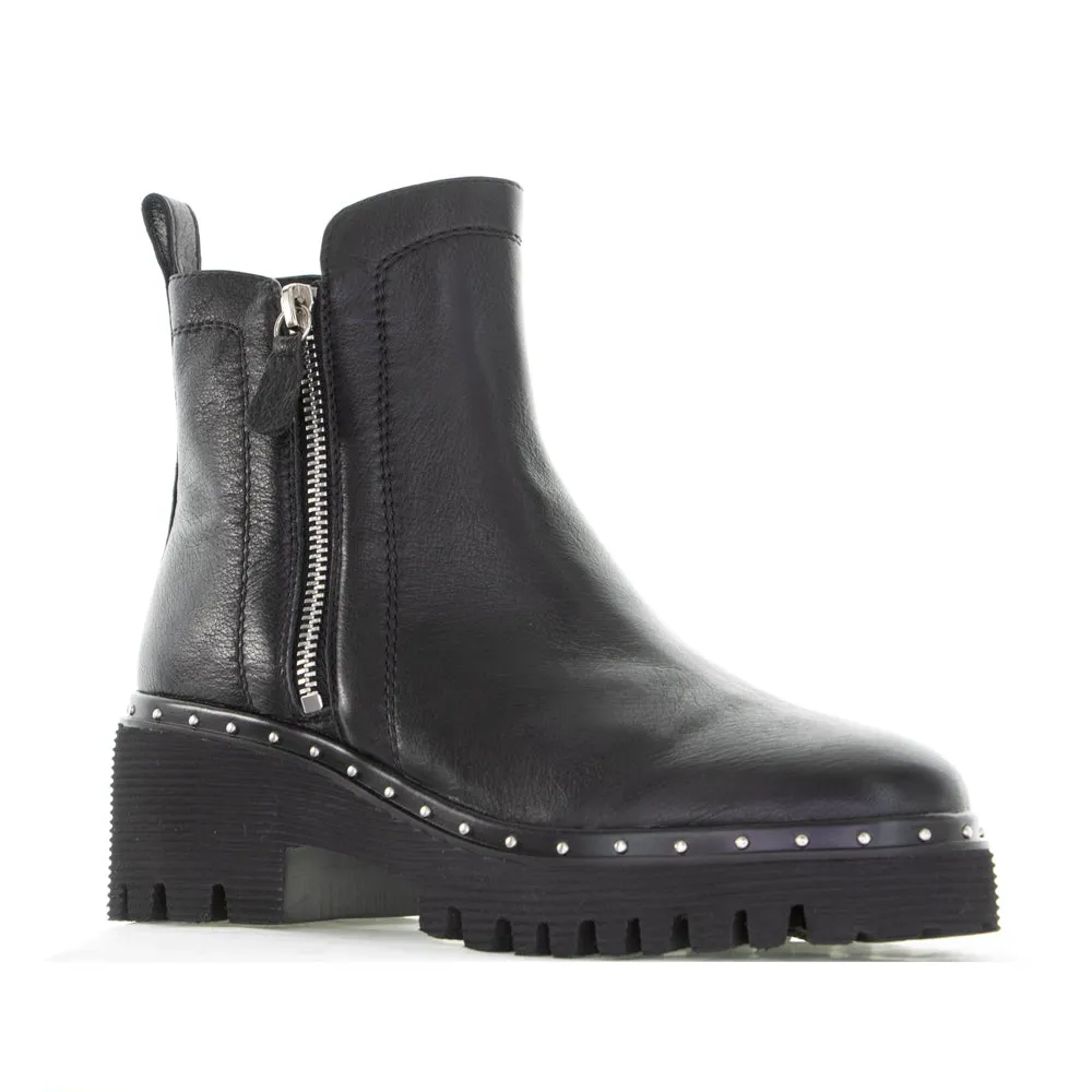 Lightweight reinforced sole DJANGO & JULIETTE OSPOTT BLACK SILVER