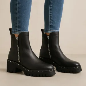 DJANGO & JULIETTE OSPOTT BLACK SILVER Water Repellent Waterproof Feature