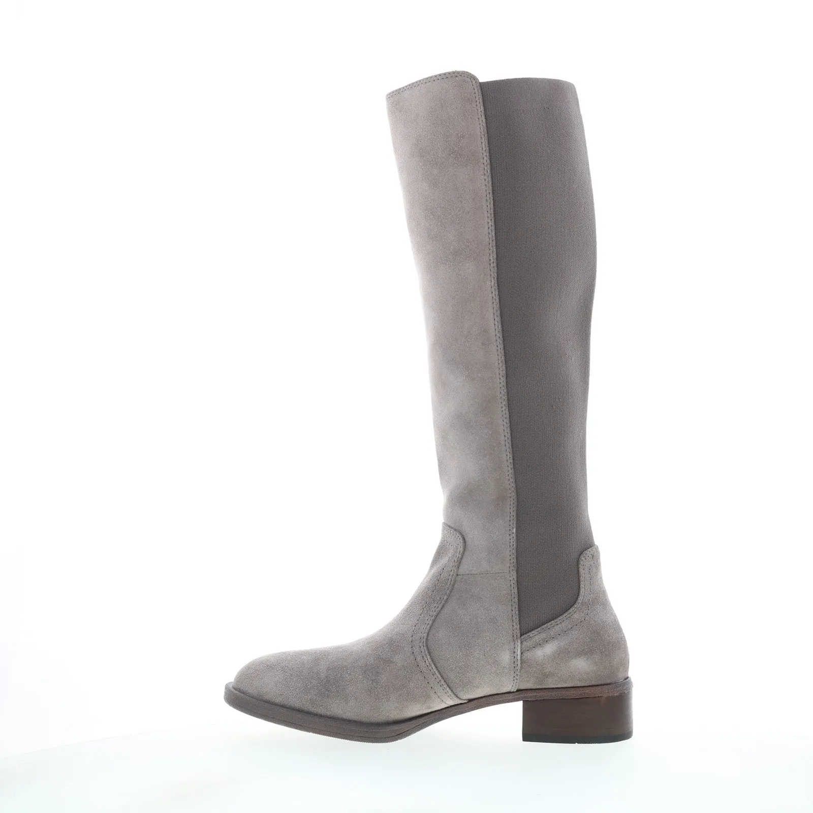 Johnston & Murphy Jade 78-51968 Womens Gray Suede Knee High Boots Snow Storm