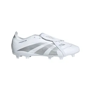 Adidas Predator League Fold-Over Tongue FG Football Boots (Cloud White/Silver Metallic/Bright Royal) Upgraded look