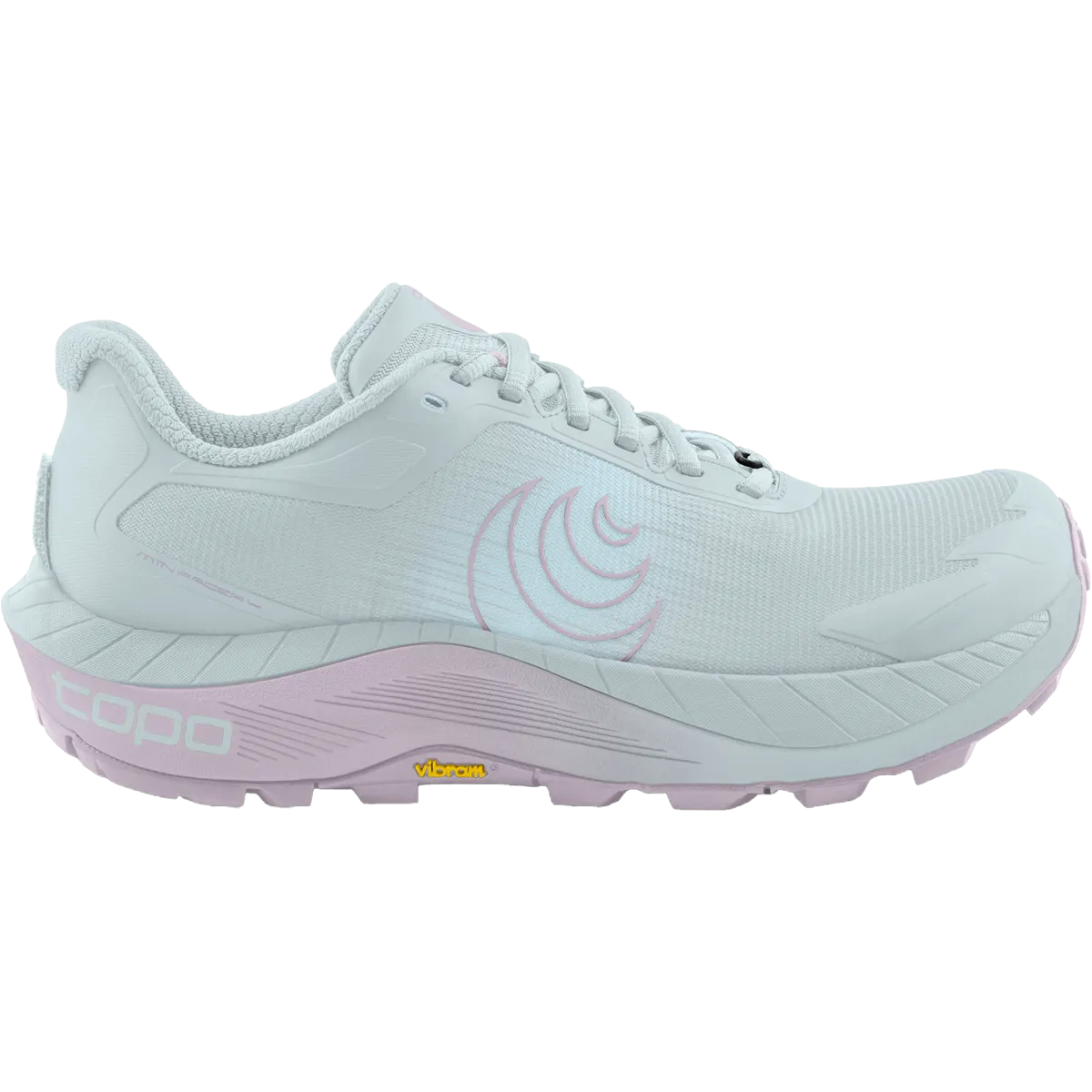 Women's Mtn Racer 4 running during sunset flat - sole shoes