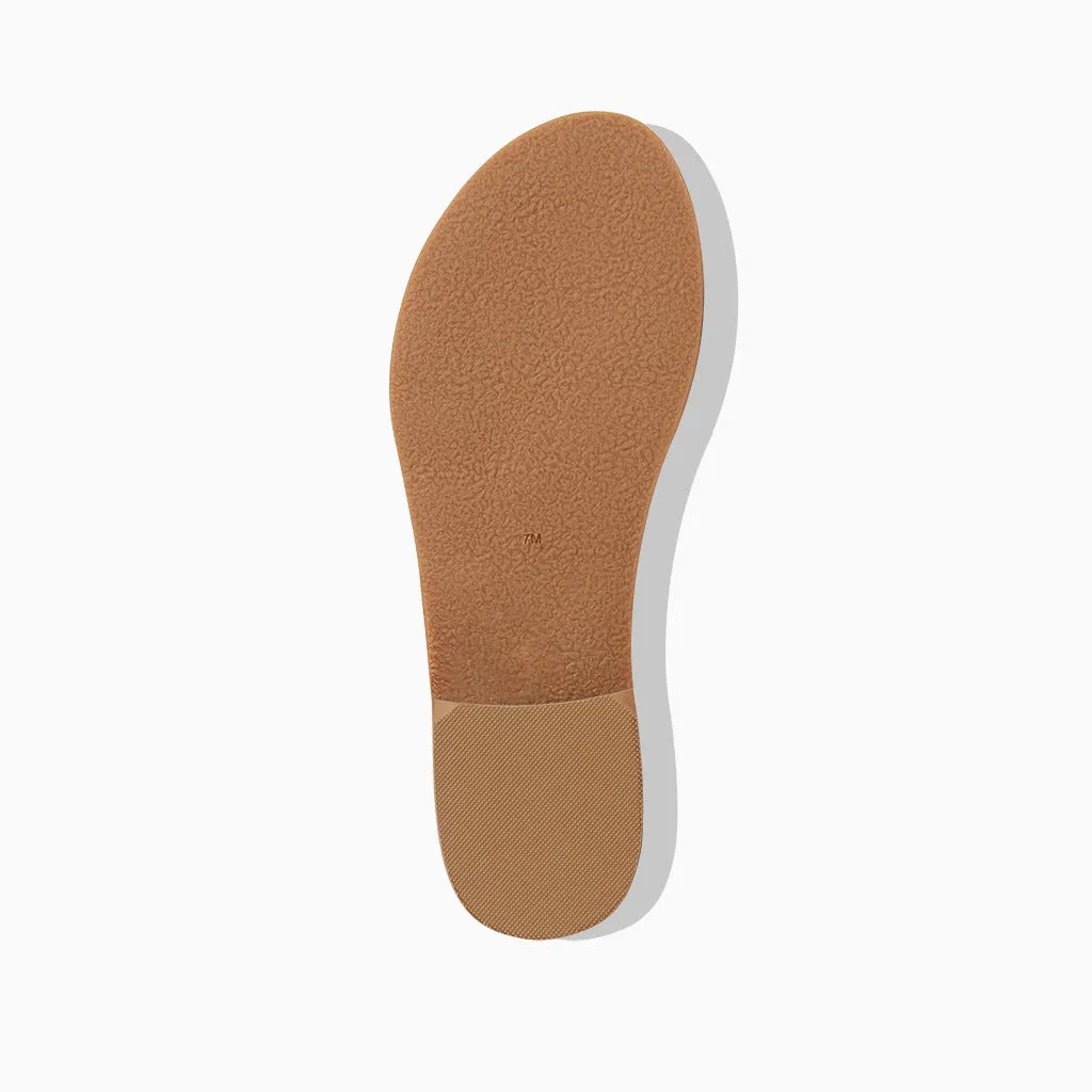 Toe Protection Lauren II Leather Slide Sandal