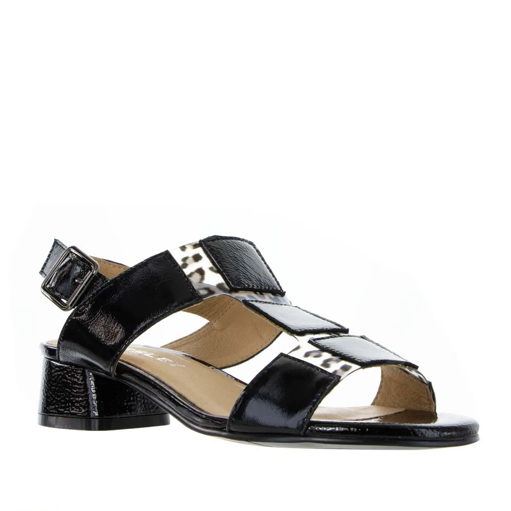 Non-marking sole Seamless lining BRESLEY ANGELIC BLACK PAT