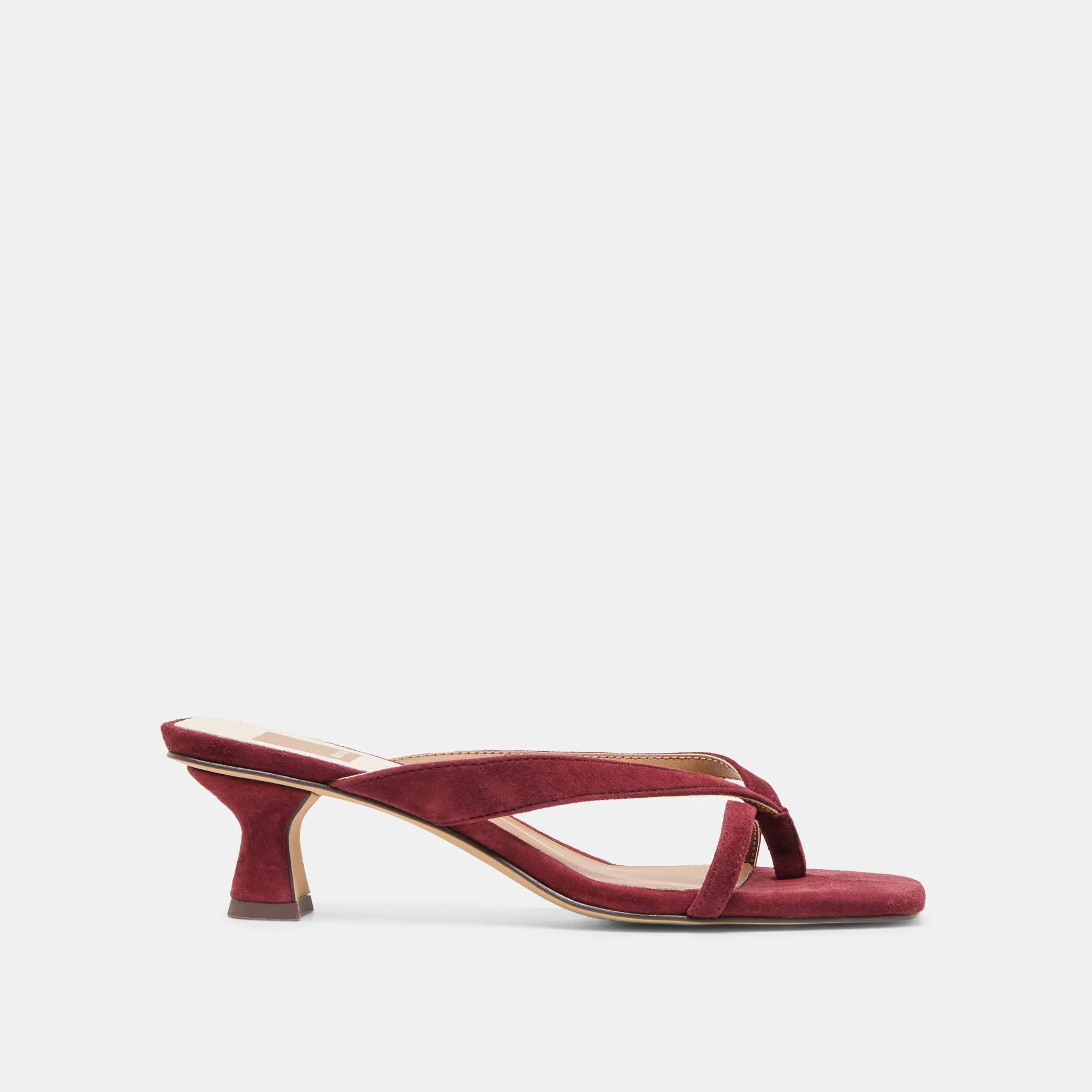 Good Weather BREVEL HEELS OXBLOOD SUEDE
