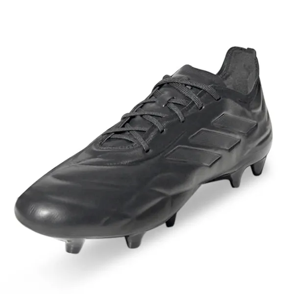 adidas Copa Pure.1 FG Soccer Cleats (Core Black/Black) Comfort Padding