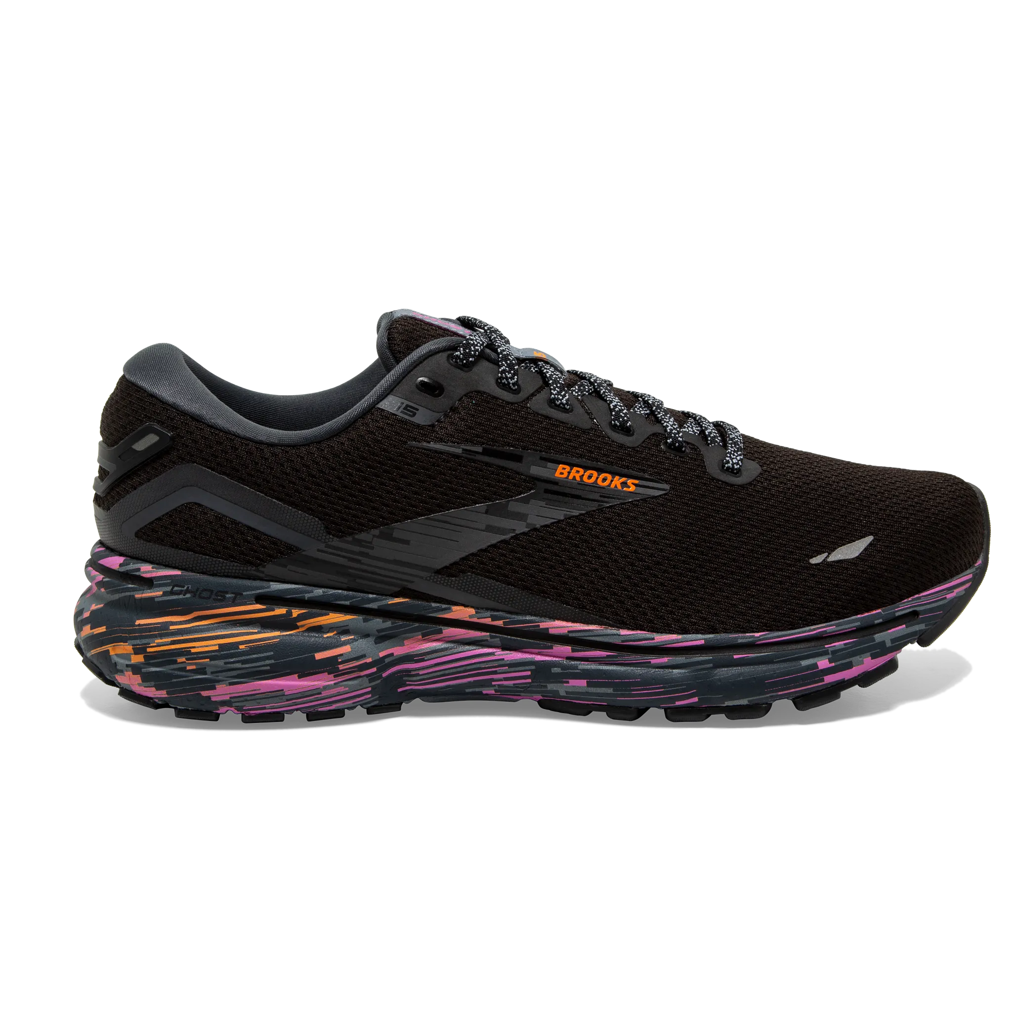Women's Ghost 15 Soft Cushioning color - red