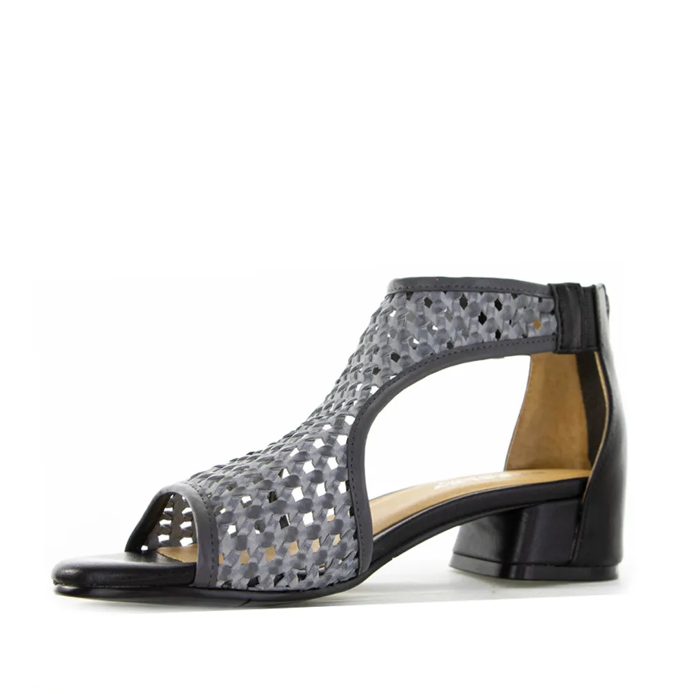 BRESLEY ANGLER BLACK GREY rustic Refined chic