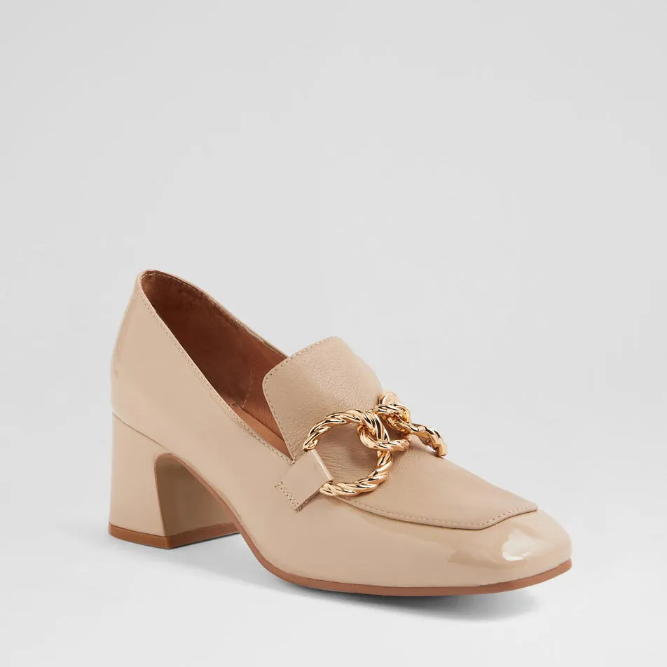 DJANGO & JULIETTE KEEFE CAFE Vintage Style Heels Slip-Resistant Heels