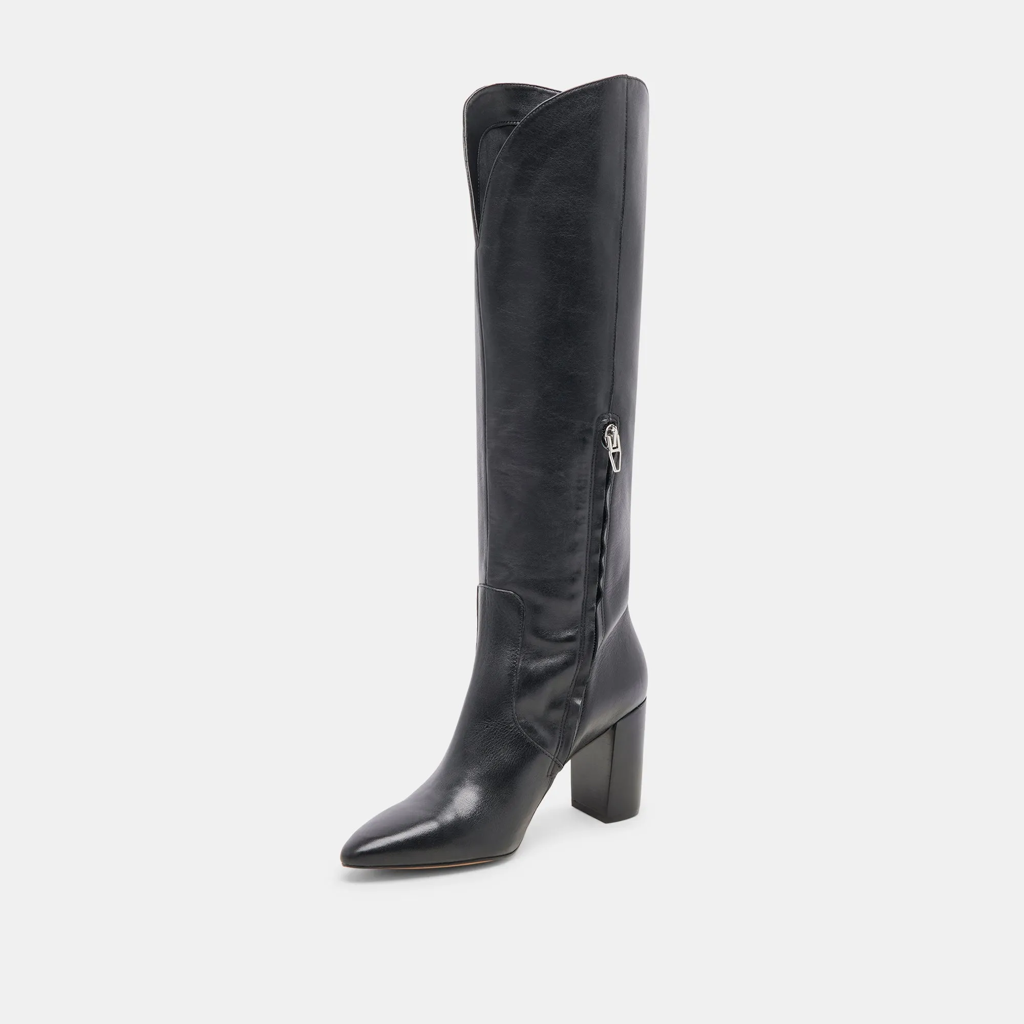 NEDI BOOTS BLACK LEATHER Mud Friendly Waterproof Feature