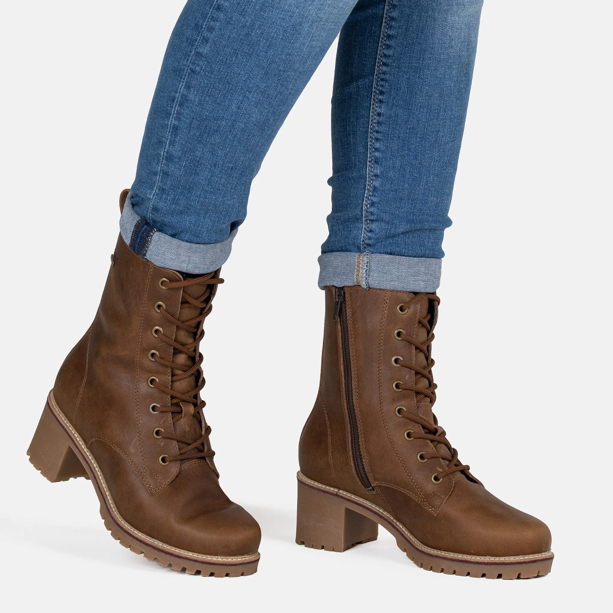 Buckle Closure Lightweight Comfort PALSA Women's GORE-TEX? warm ankle boots