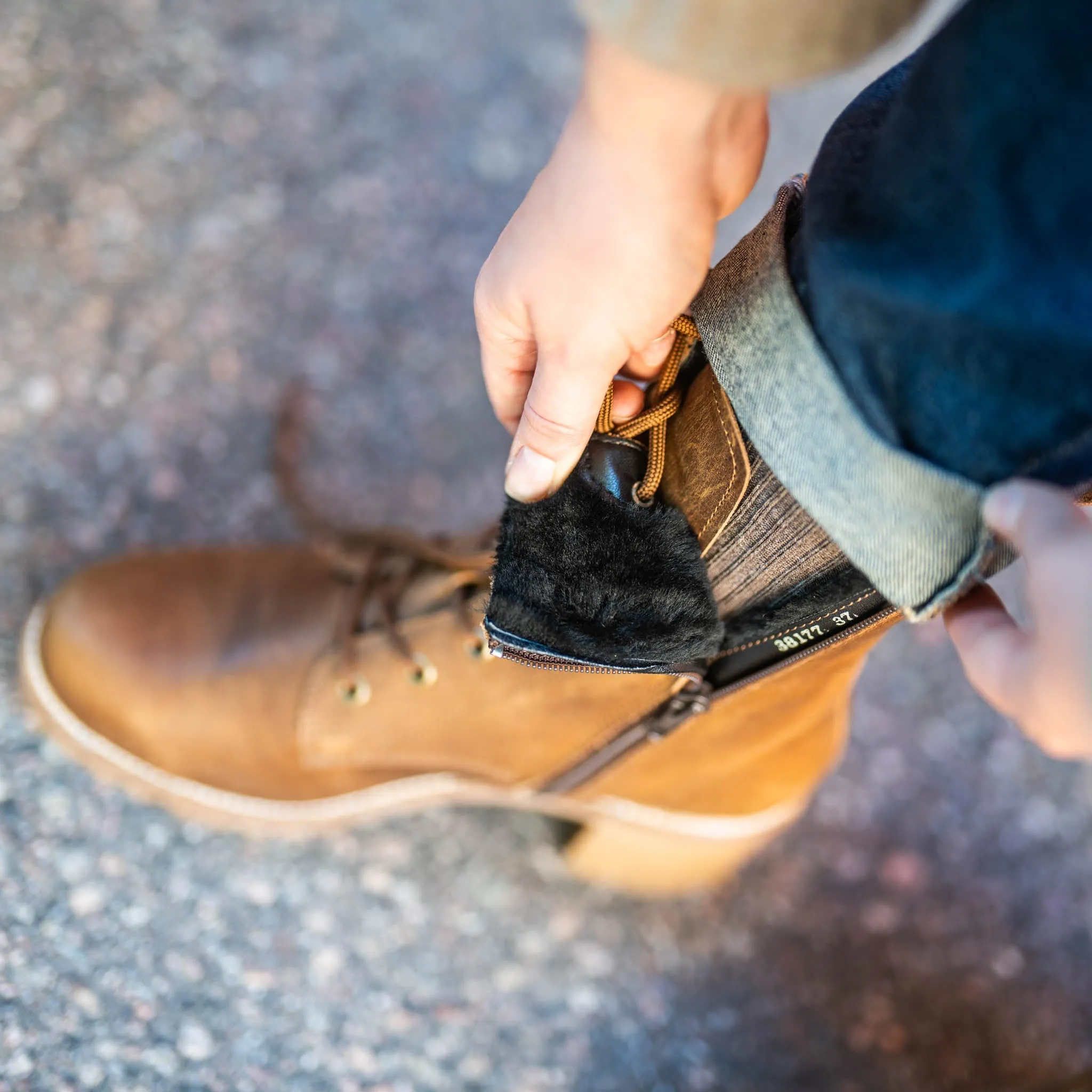 PALSA Women's GORE-TEX? warm ankle boots City Travel Casual Day