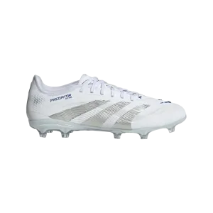 Adidas Predator Pro FG Football Boots (White/Silver Metallic/Bright Royal) Anti - odor