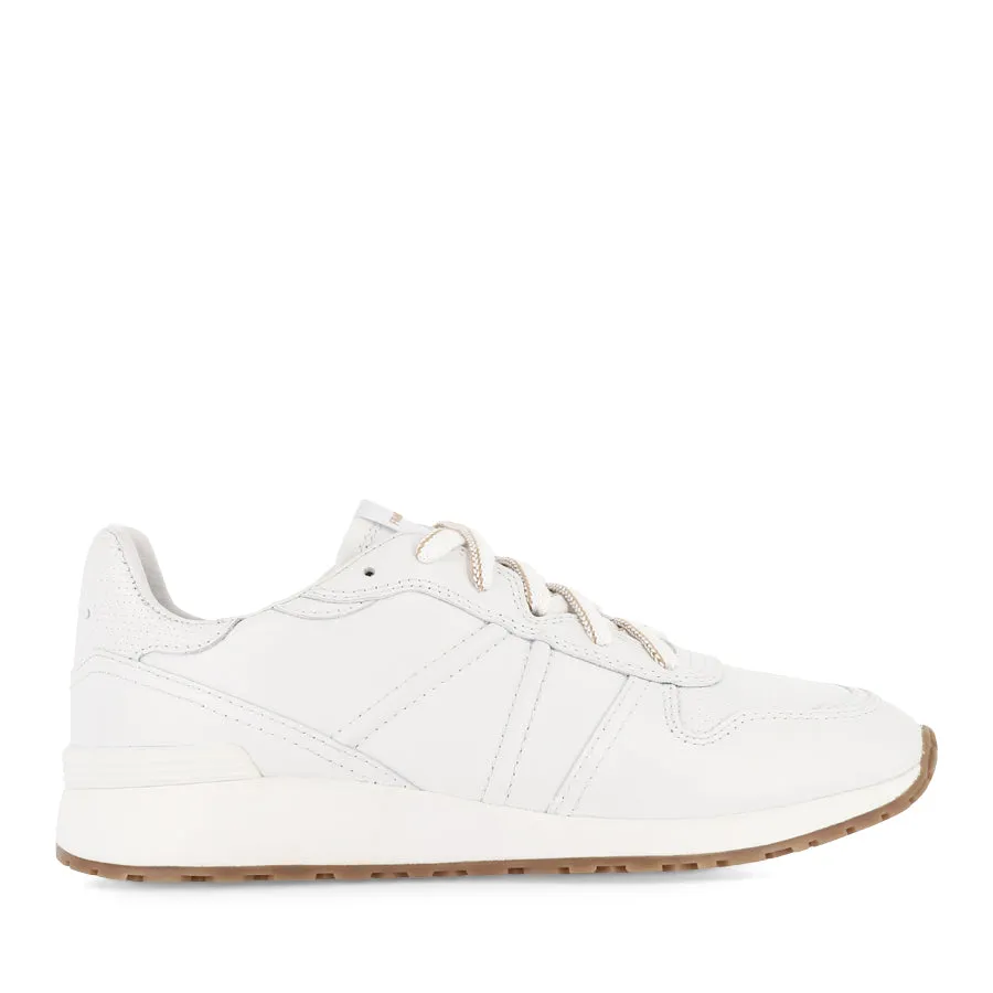 travel - convenient RAIDER - WHITE LEATHER
