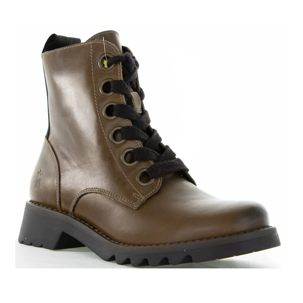 Lace-Up Design Comfortable Upper FLY LONDON RAGI CAMEL