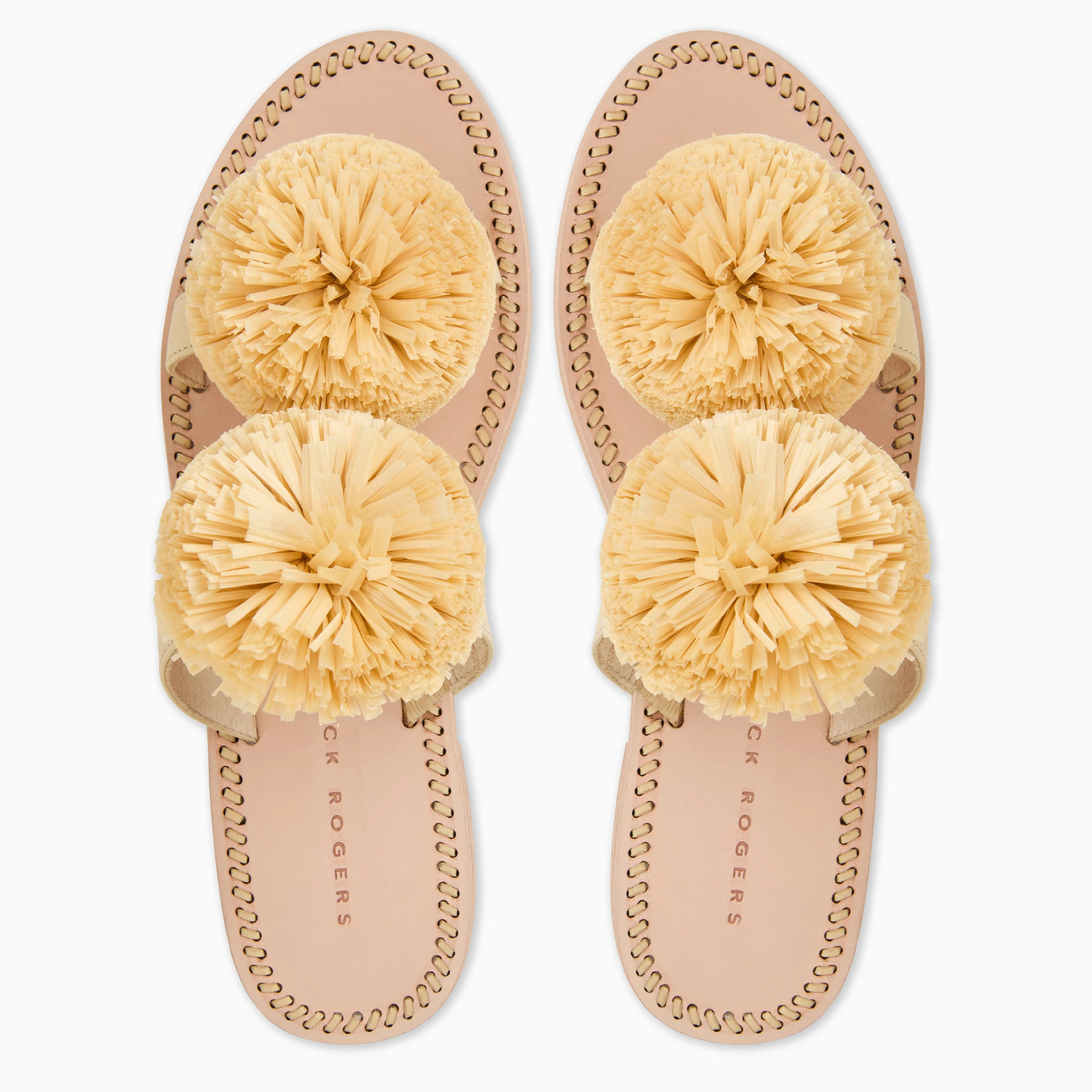 Sand Move Daffodil Leather Flat Sandal