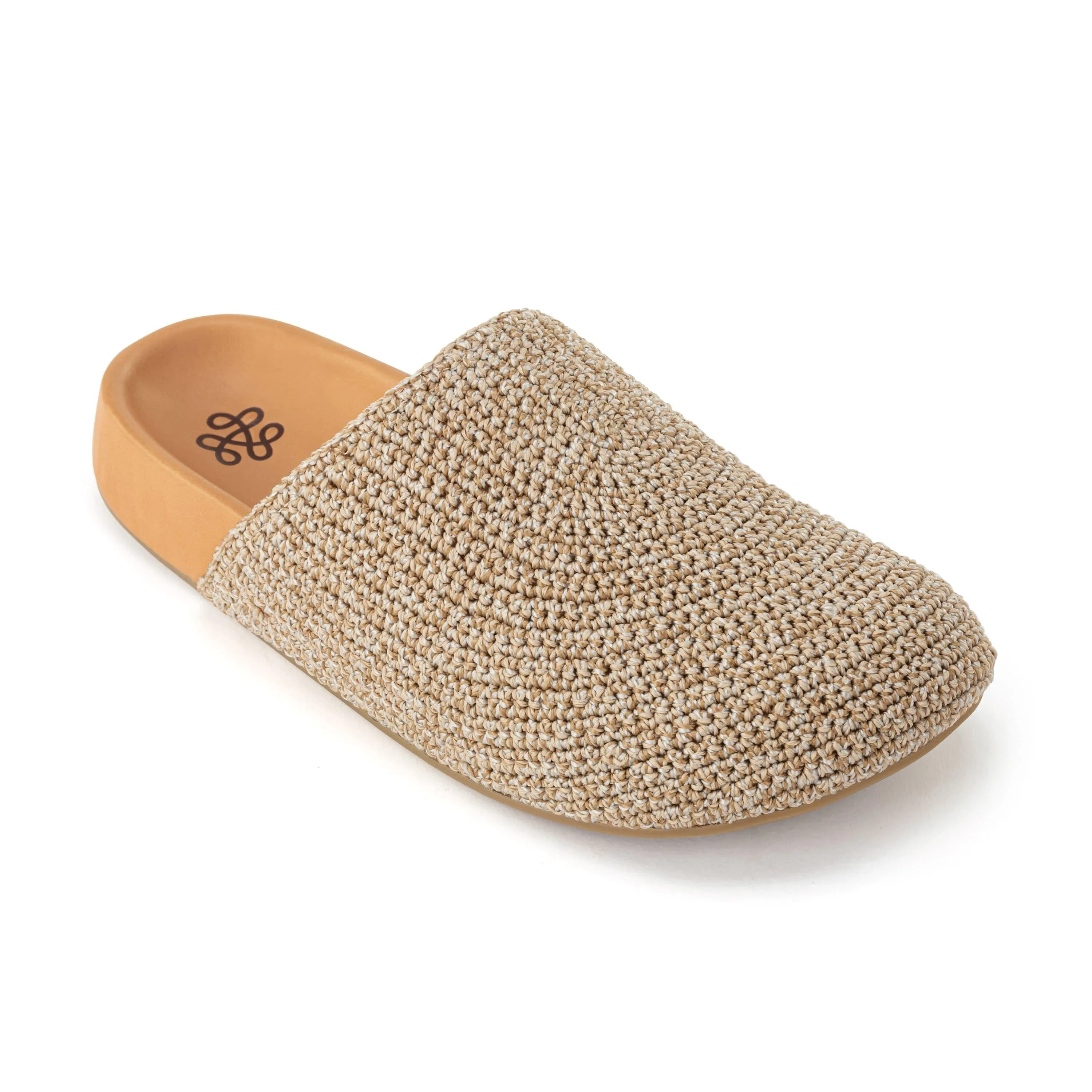 Celebrity Vibe Work Ready Bolinas Clog - Hand Crochet - Bamboo Static